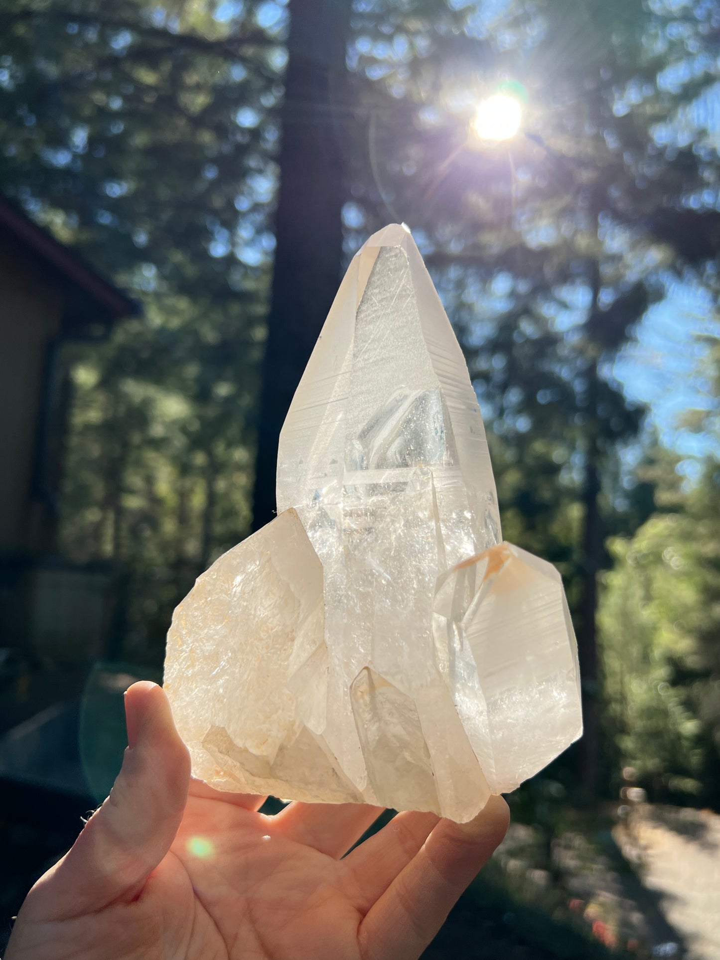 Clear Lemurian Quartz