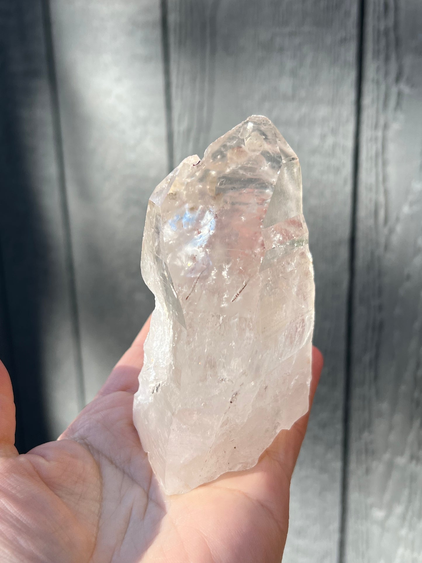 Clear Lemurian Quartz