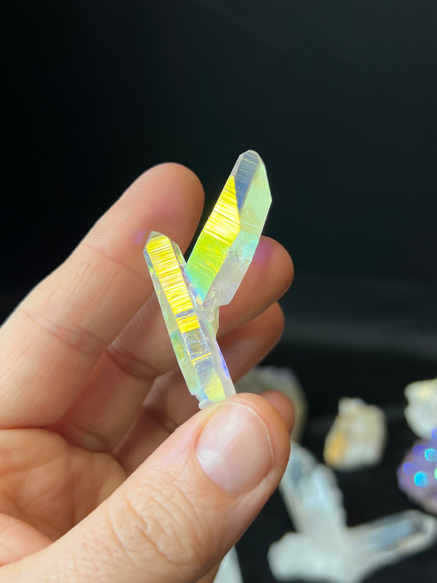 Angel Aura DT Quartz Points