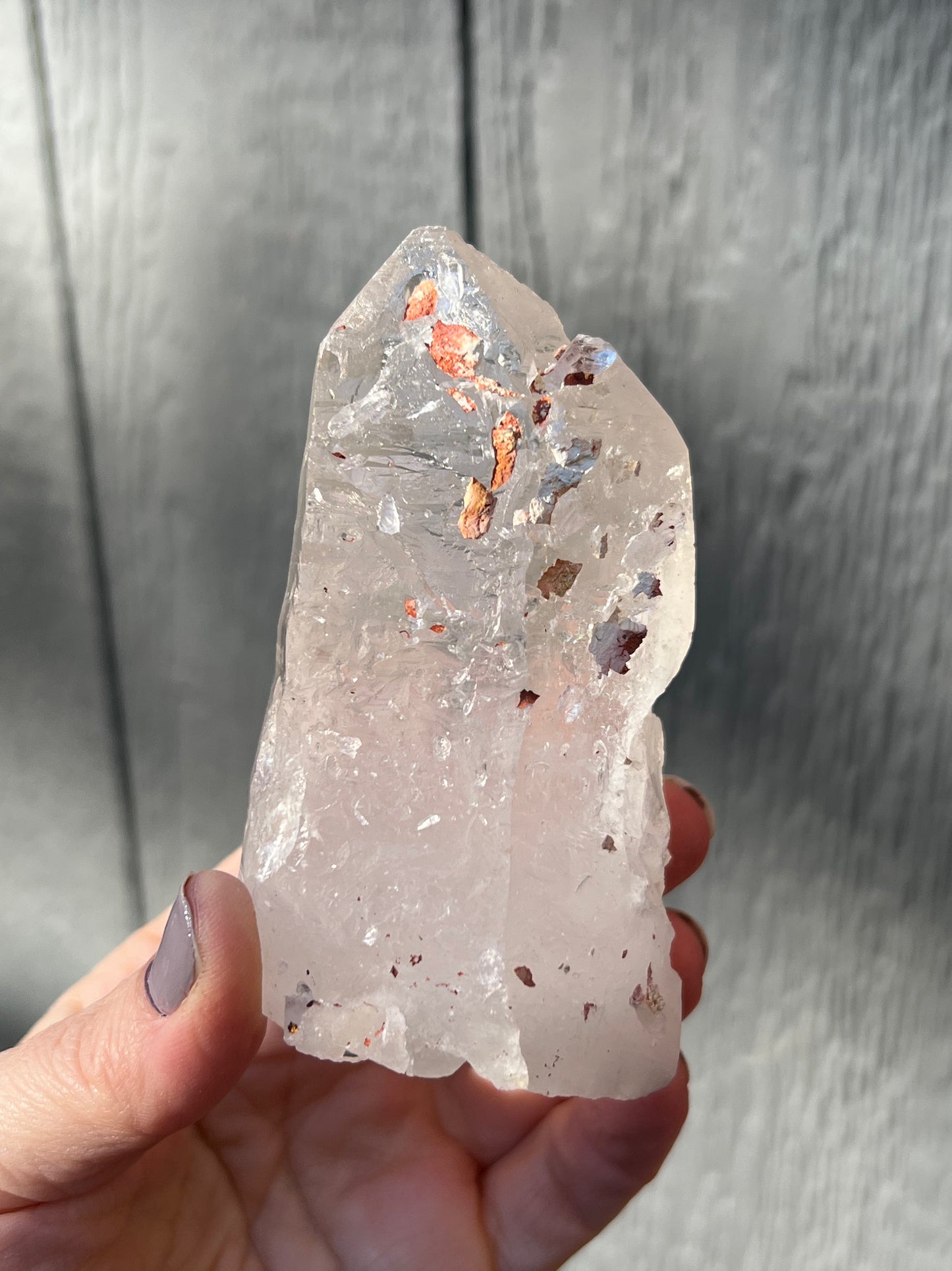 Clear Lemurian Quartz