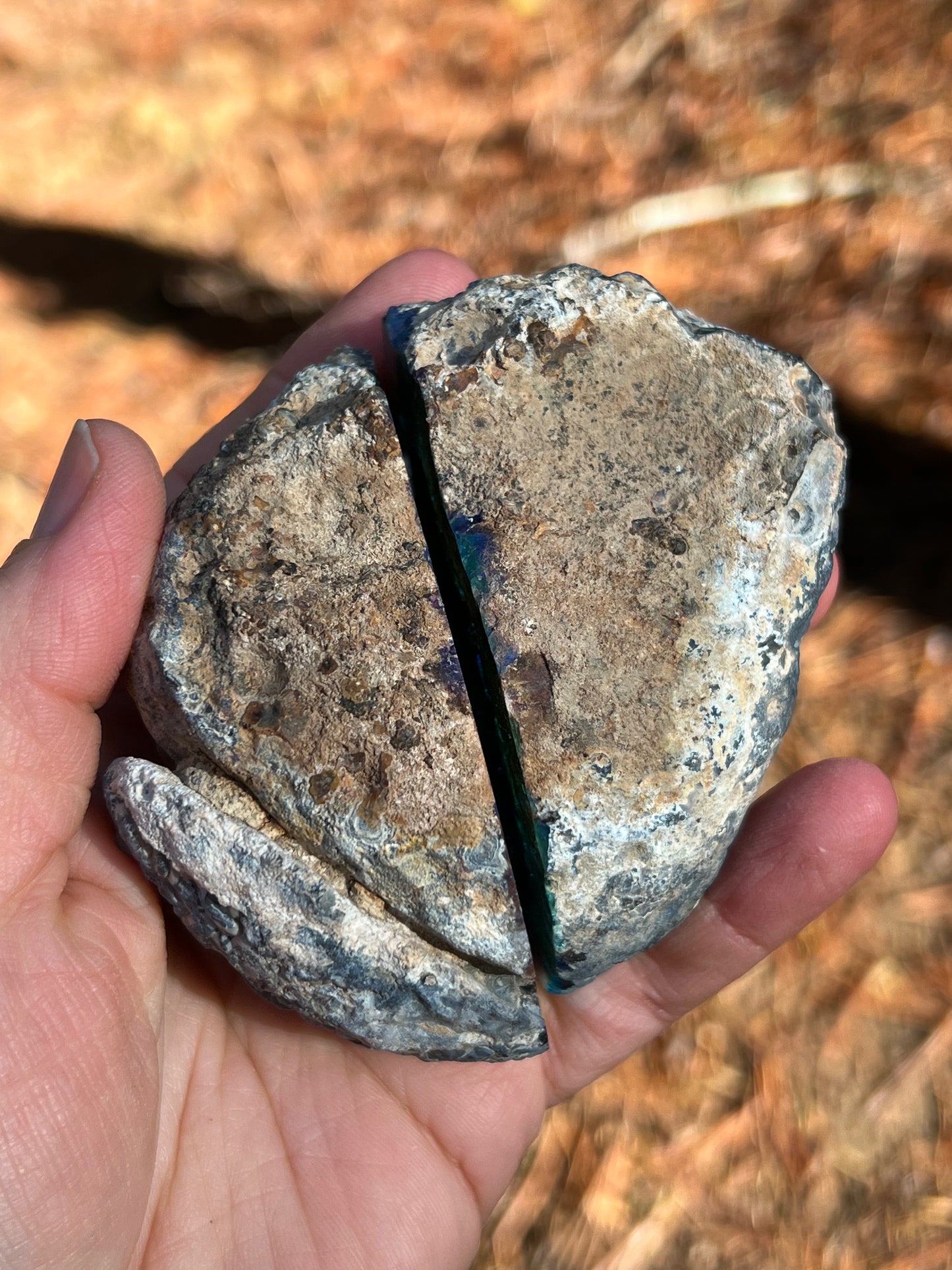 Angel Aura Oco Geodes, Matching Pair