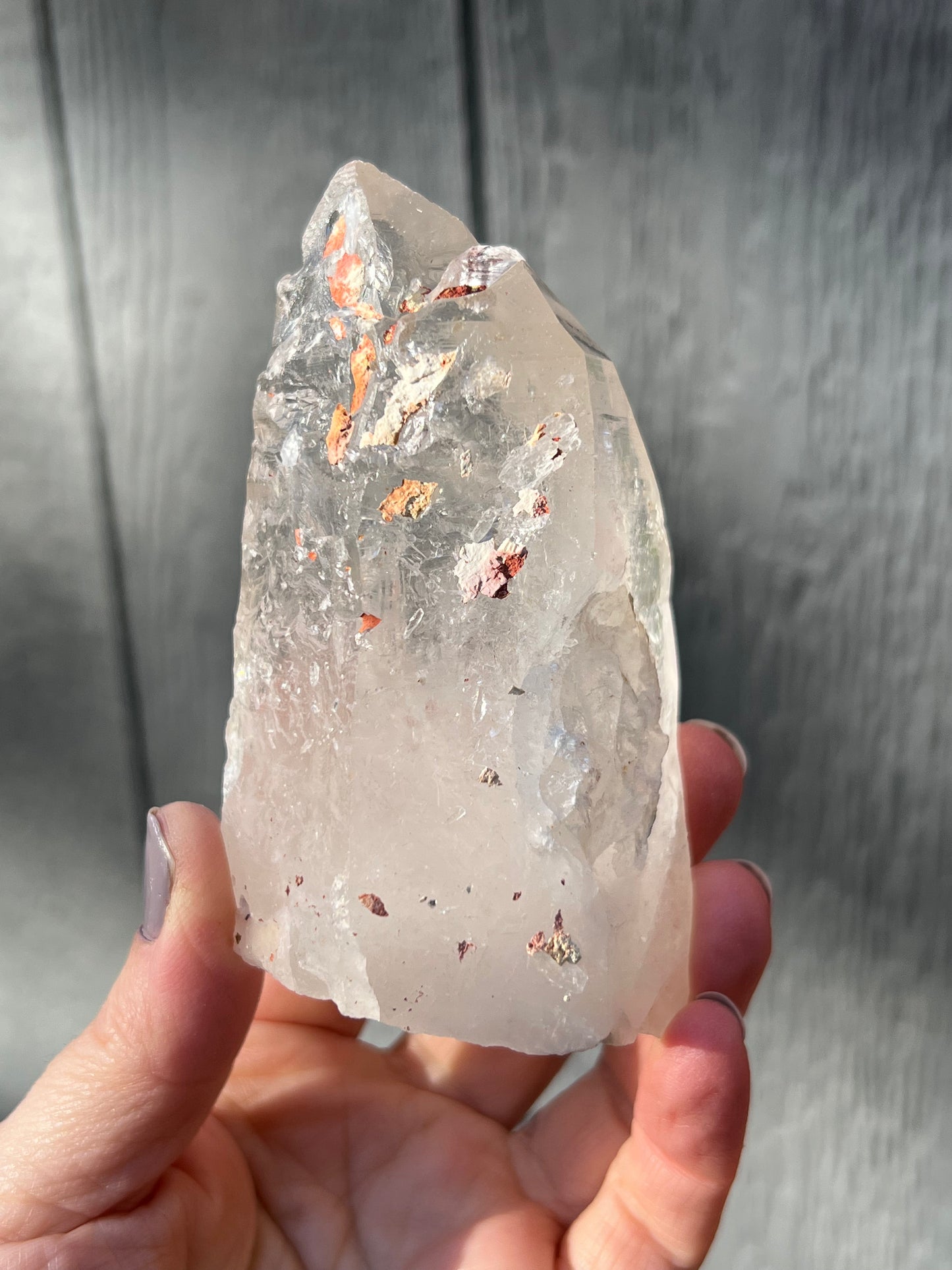 Clear Lemurian Quartz