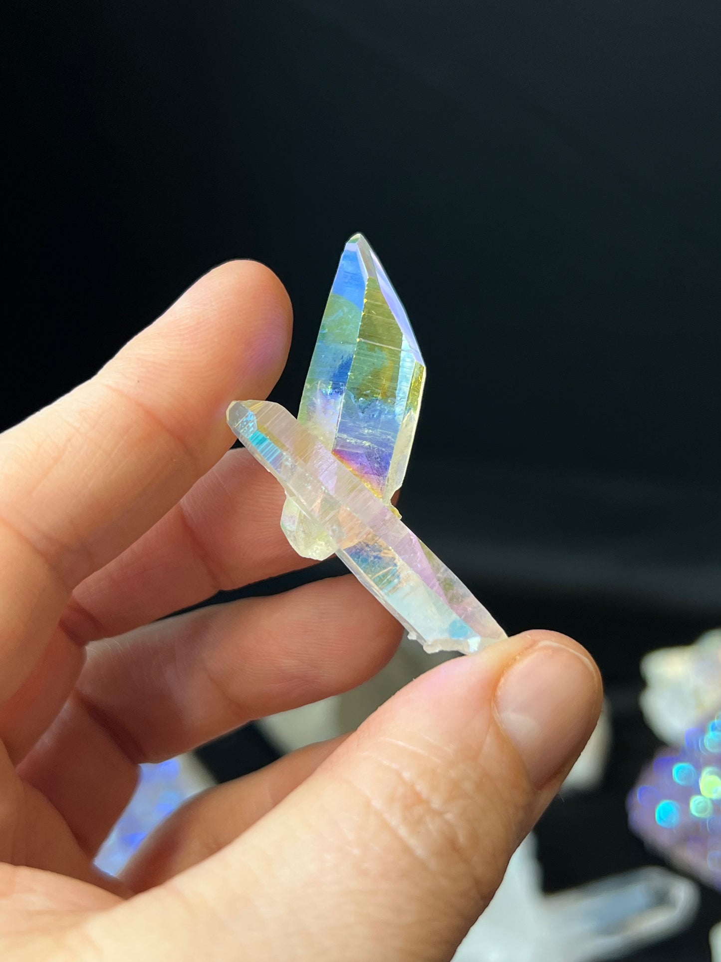 Angel Aura DT Quartz Points