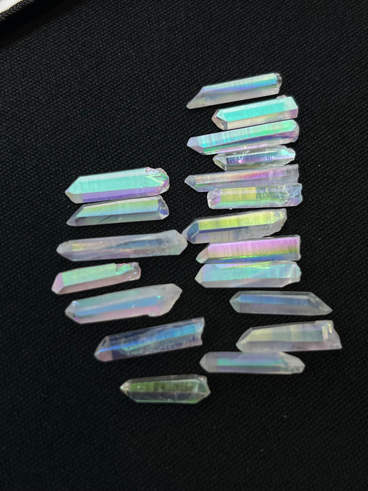 (20) Angel Aura Quartz Points, Fairy Magic Quartz