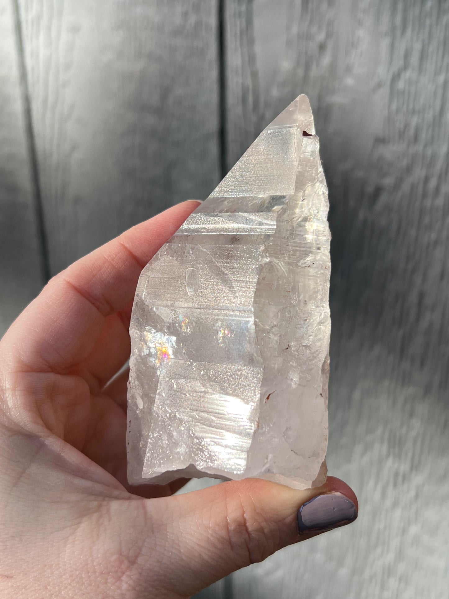 Clear Lemurian Quartz