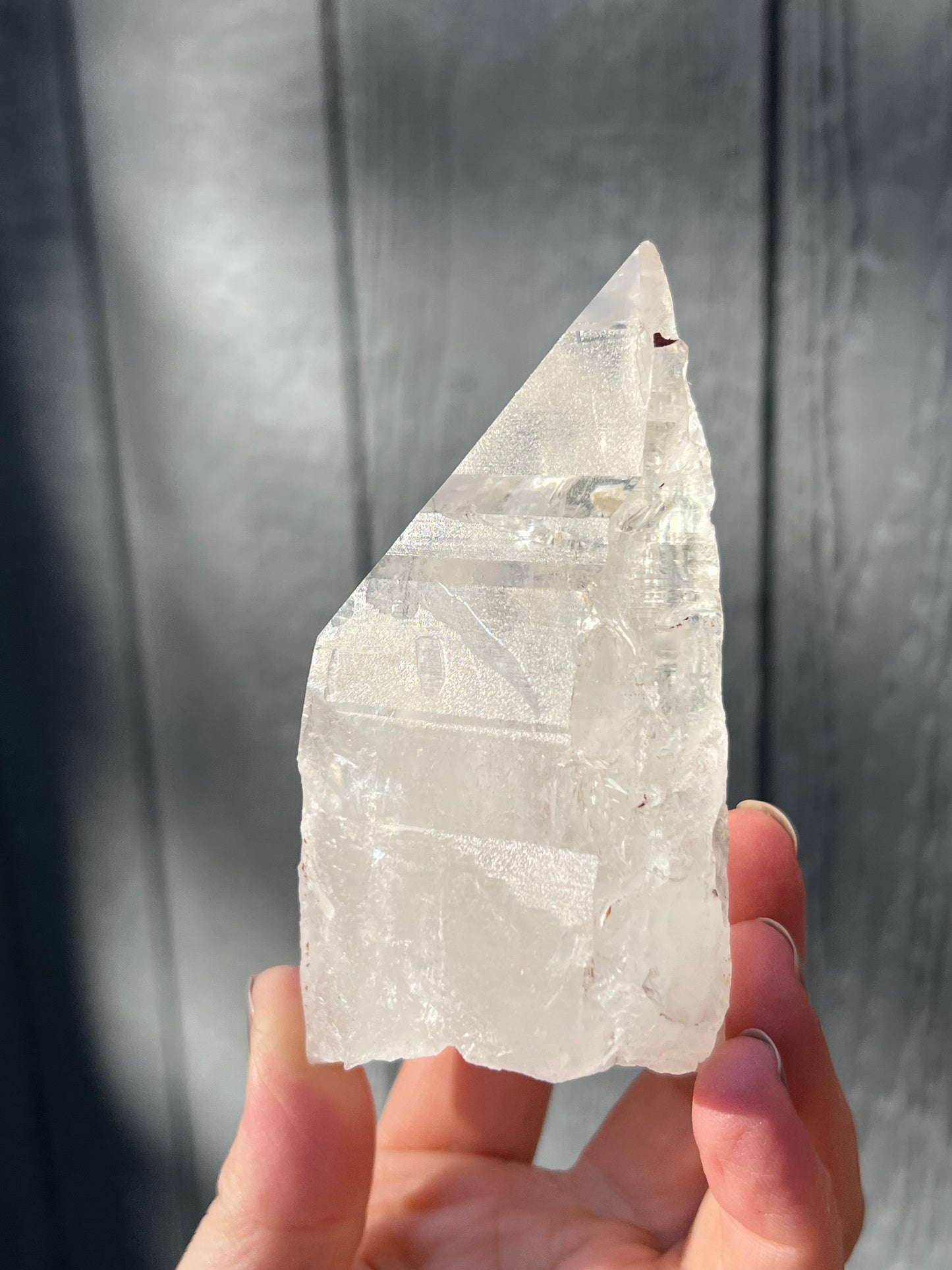 Clear Lemurian Quartz