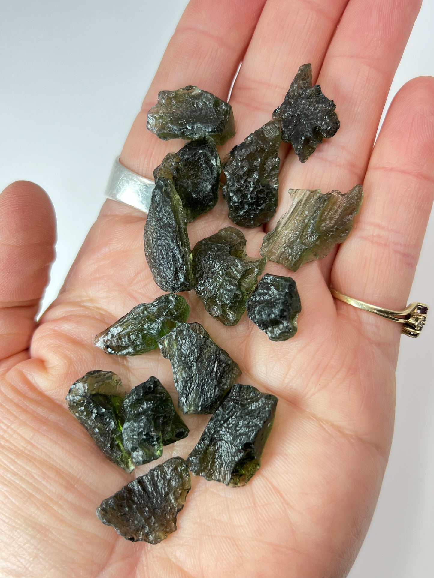 ONE Genuine Moldavite, Czech Republic