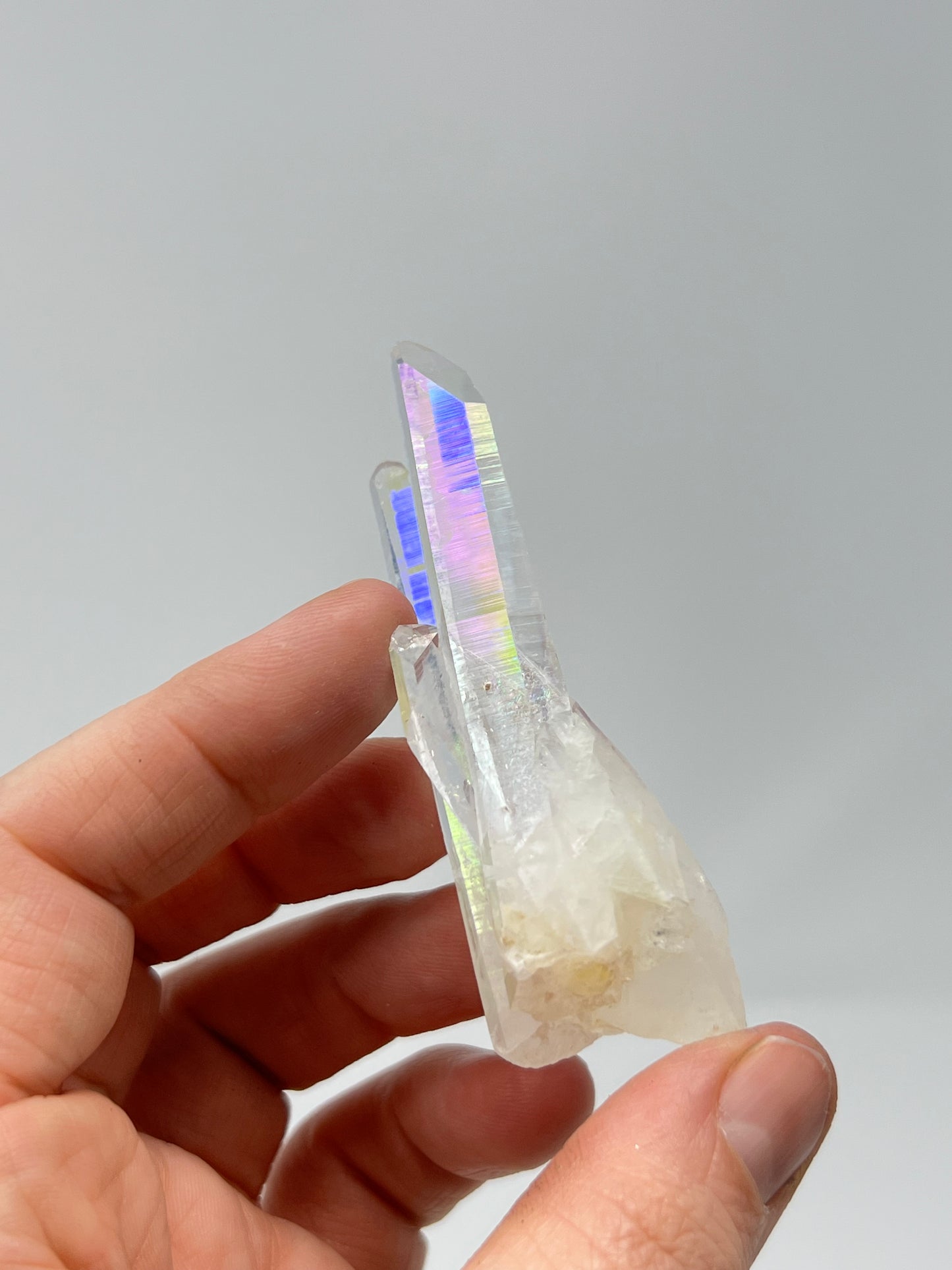 Angel Aura Prismatic Lemurian Points