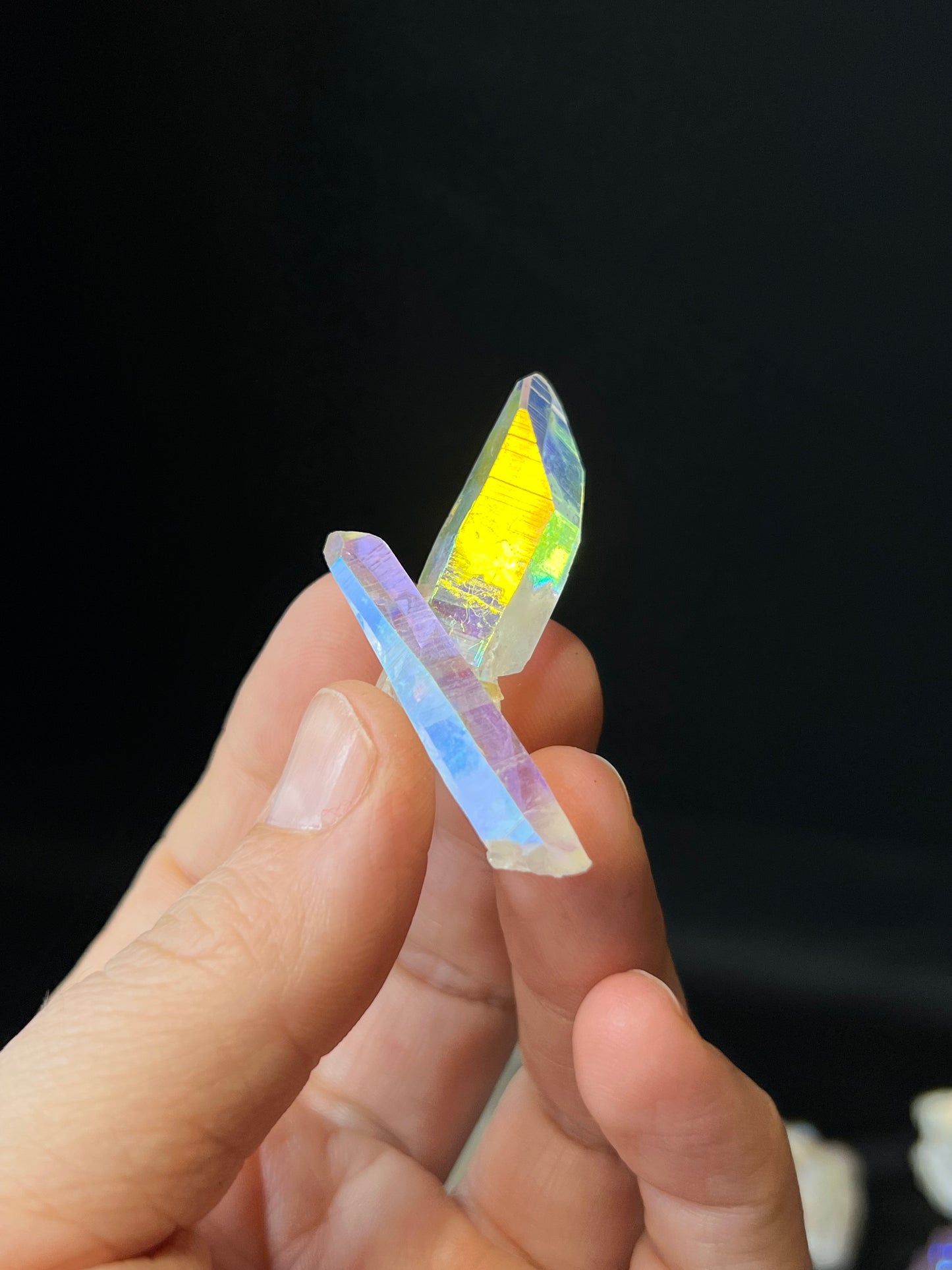 Angel Aura DT Quartz Points