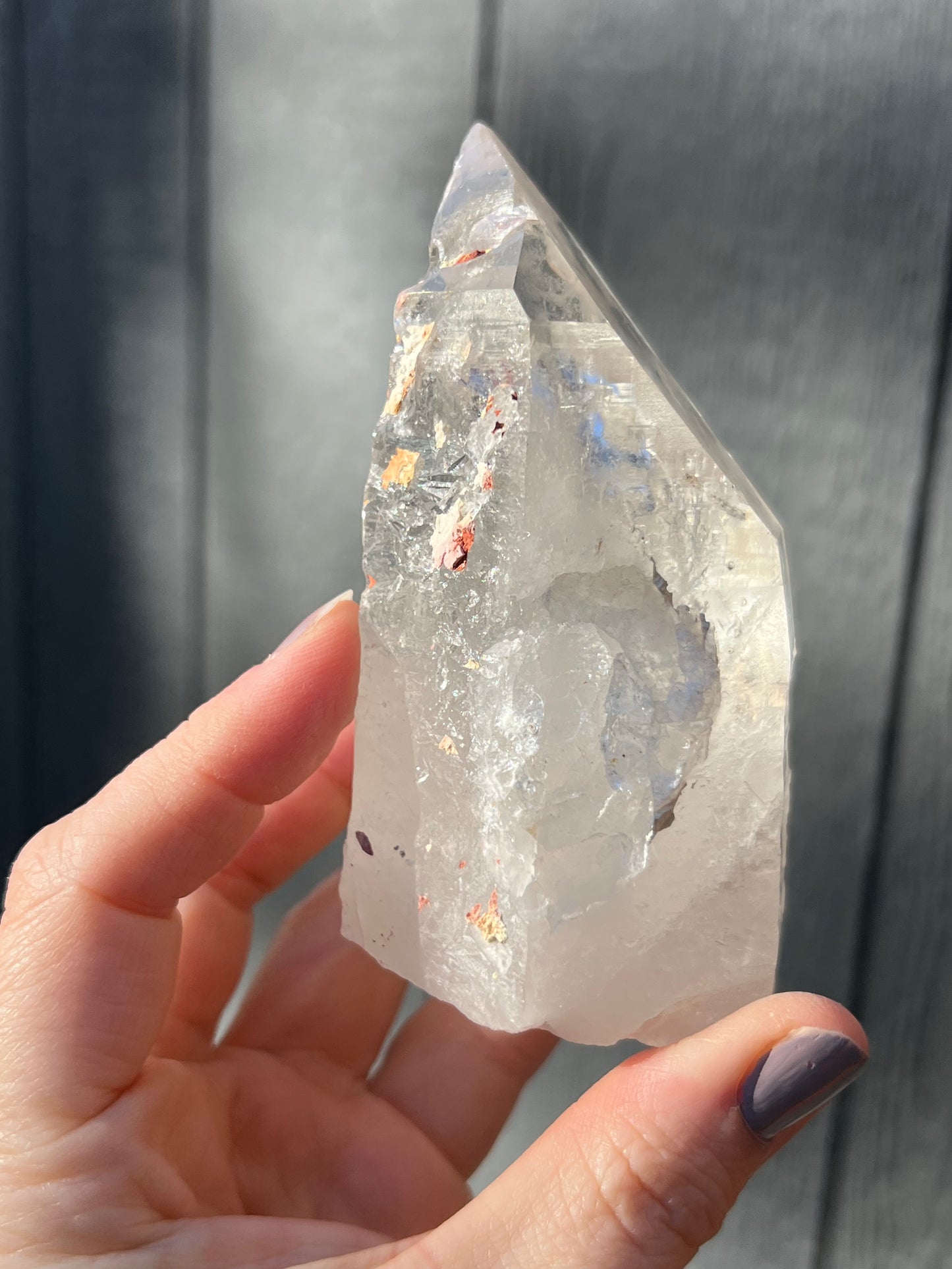 Clear Lemurian Quartz