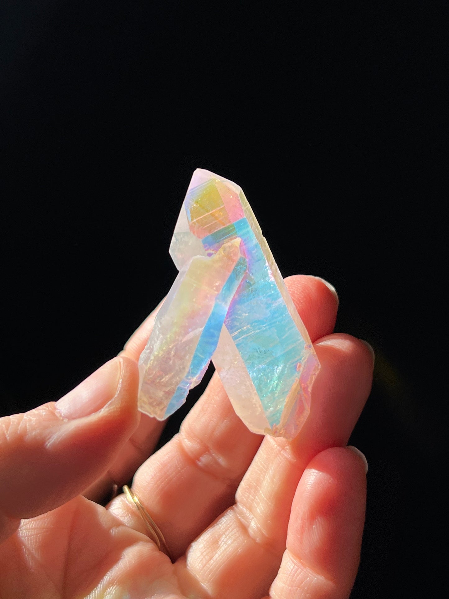 Angel Aura Lemurian Quartz