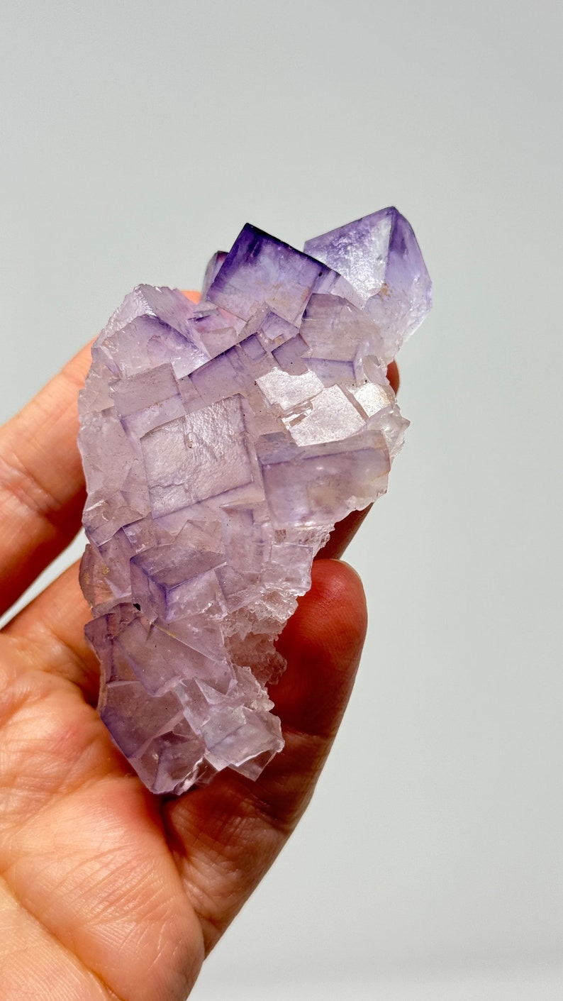 Fluorite Crystal, 101g Tauorirt Mine, Morocco