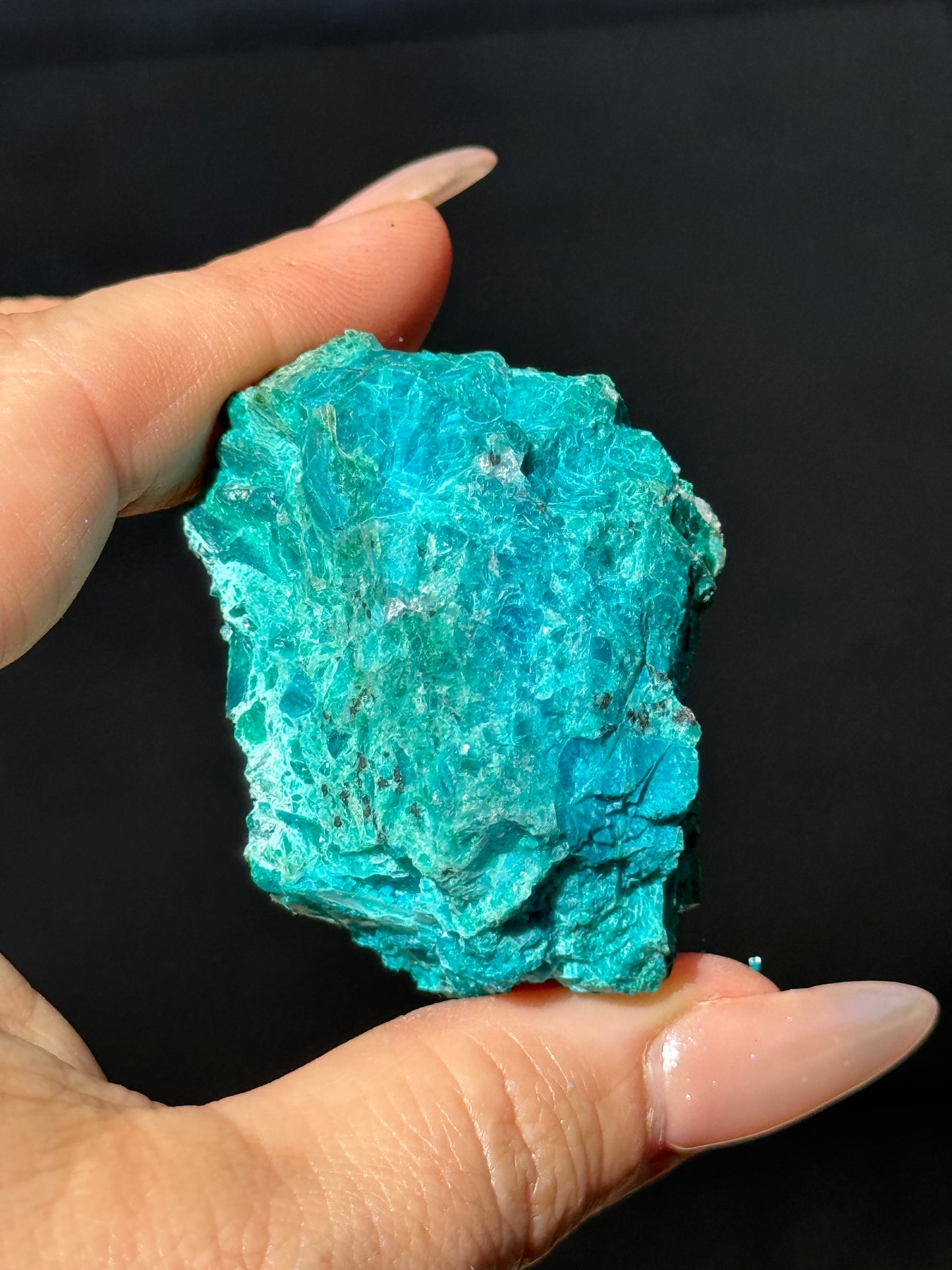 Raw Chrysocolla, Ray Mine, Pinal County, Arizona