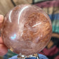 Garden Quartz Sphere with Display Stand
