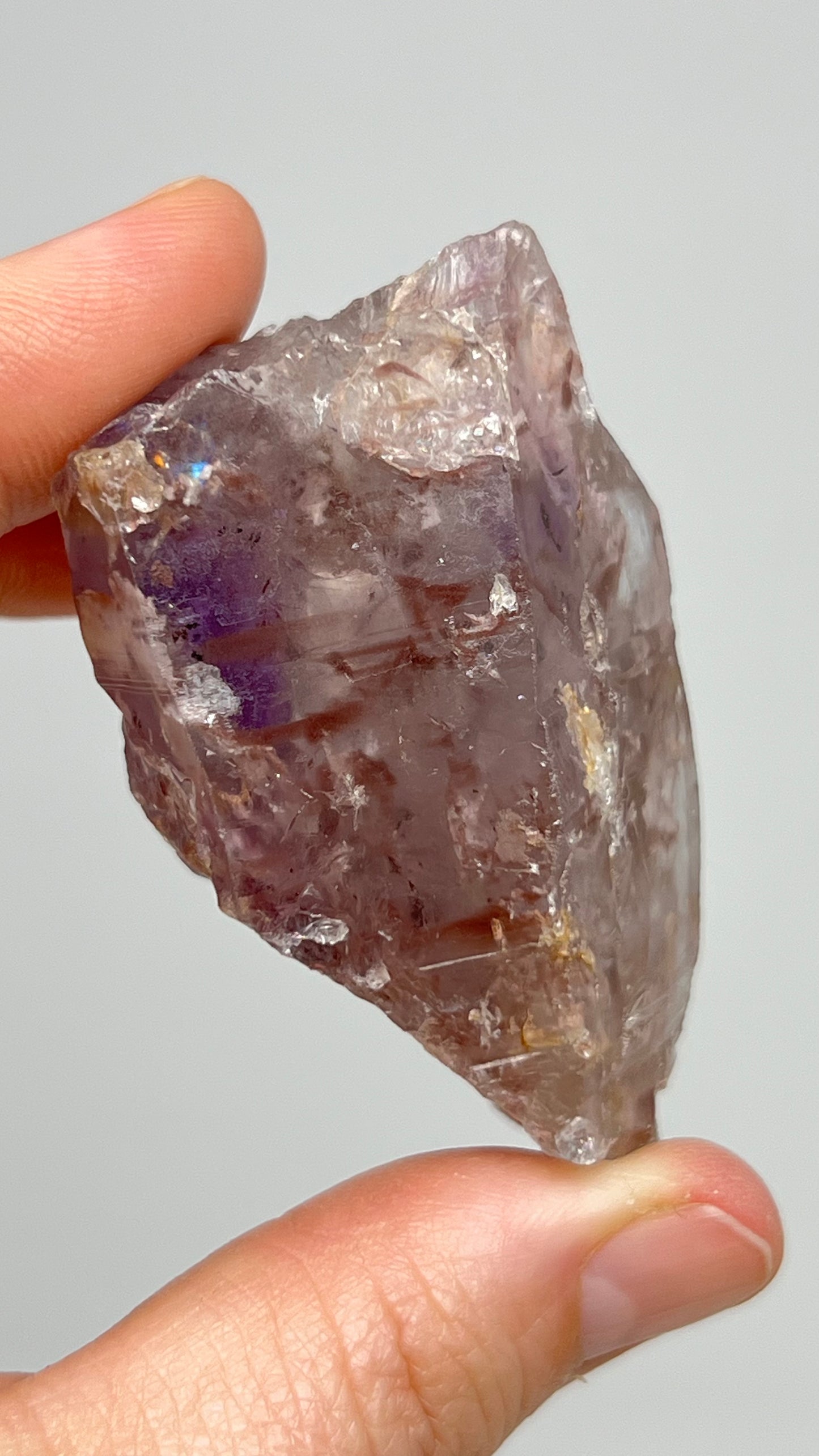 Elestial Amethyst Crystal