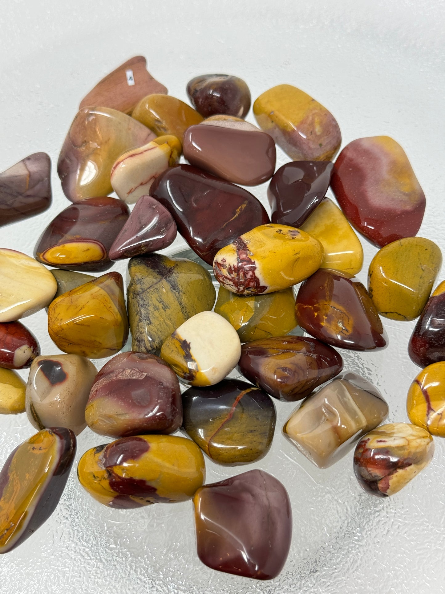 One Mookaite Jasper Tumbled Stone