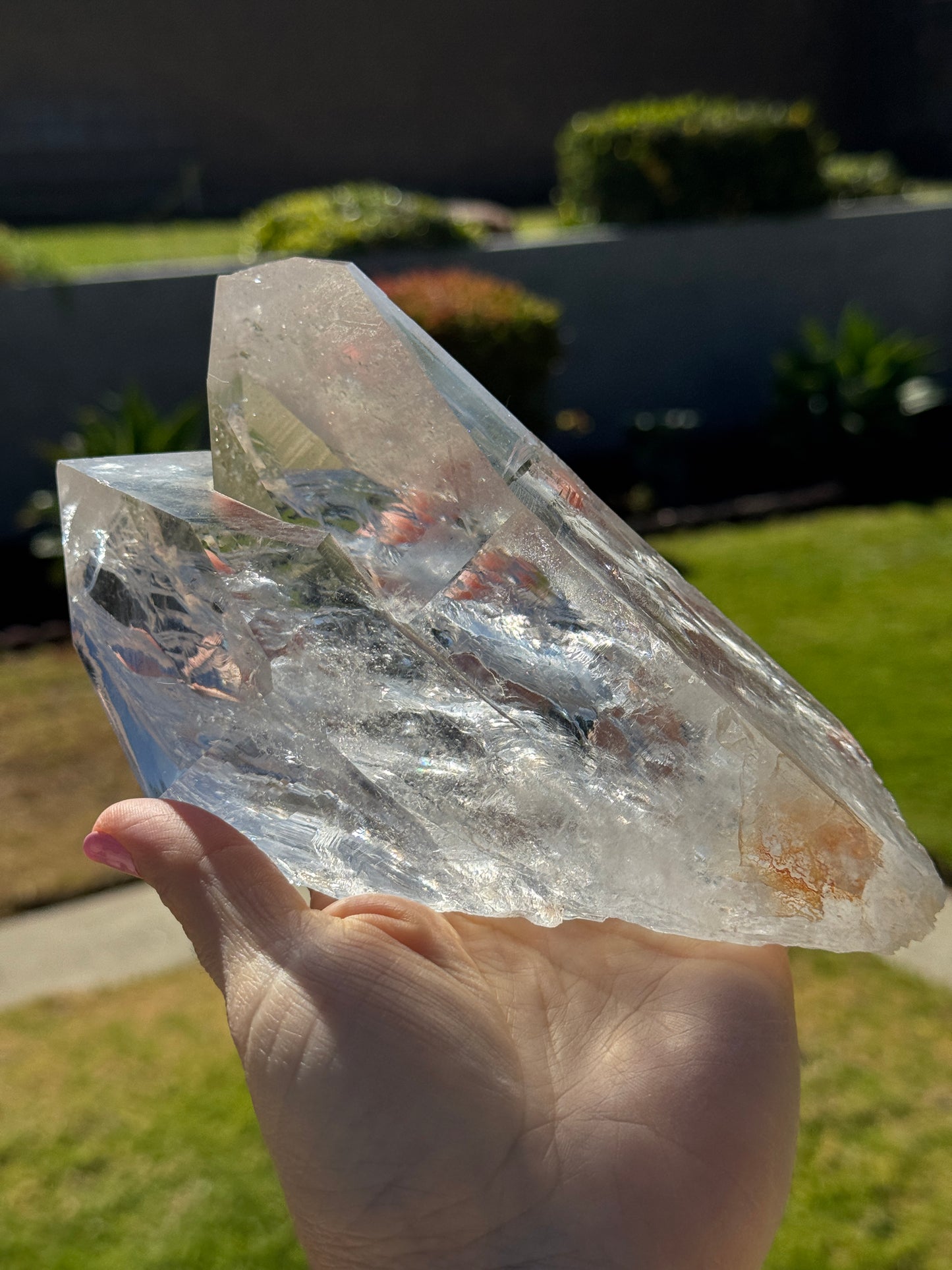 Large Tantric Twin Lemurian Quartz
