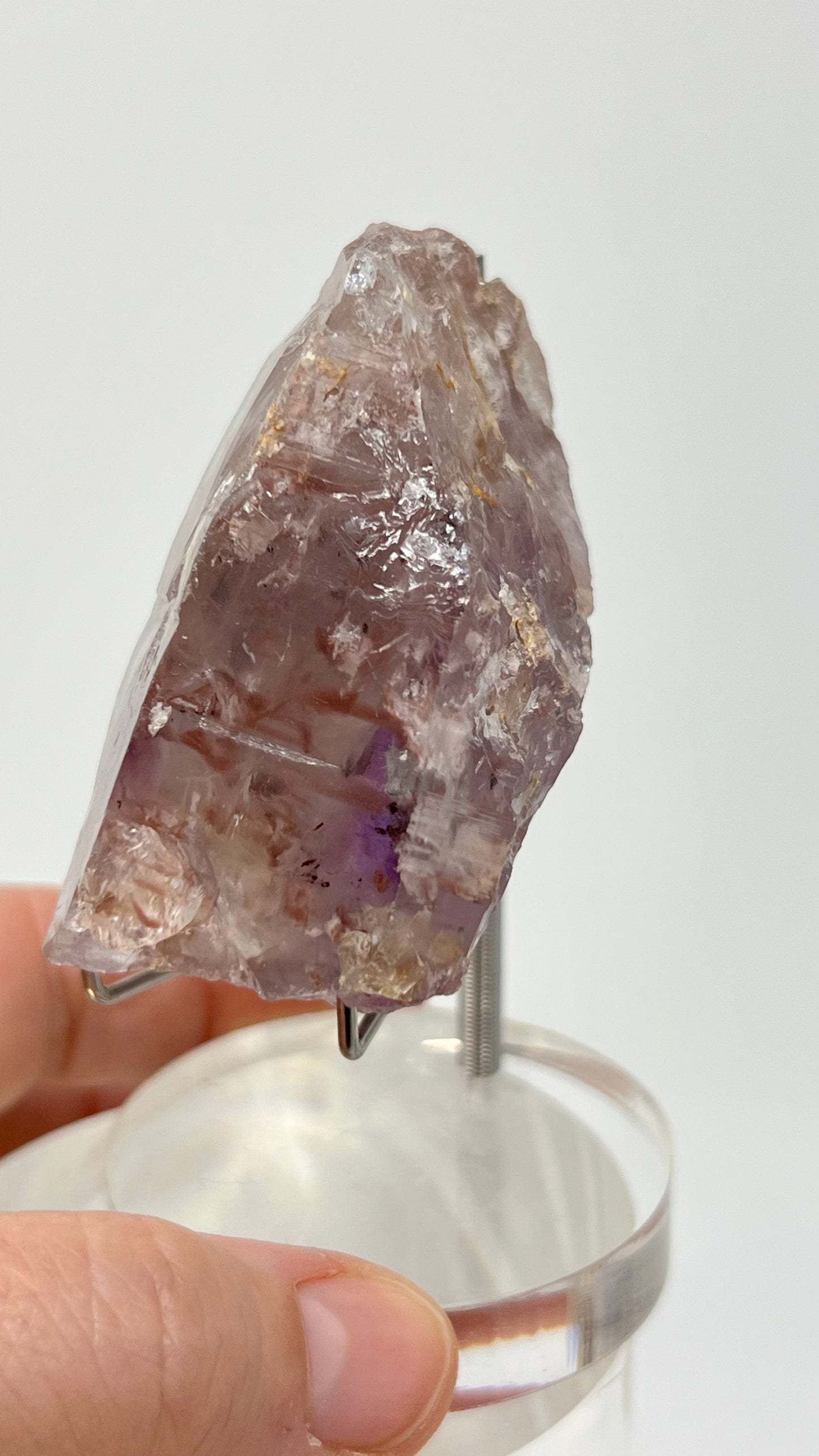 Elestial Amethyst Crystal