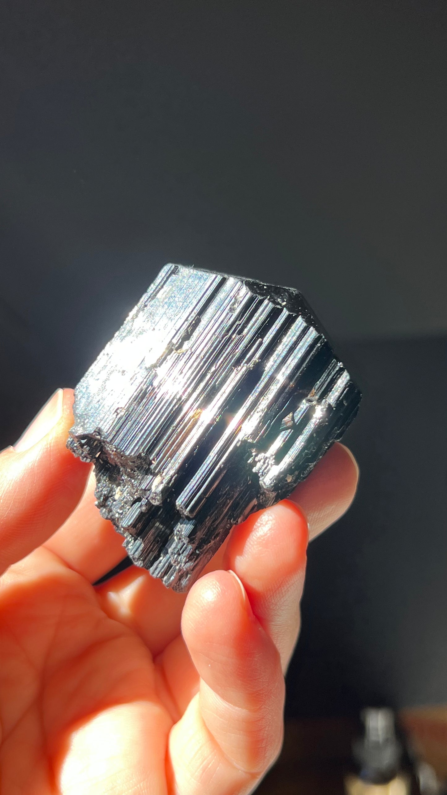 Black Tourmaline Crystal, Schorl, Namibia