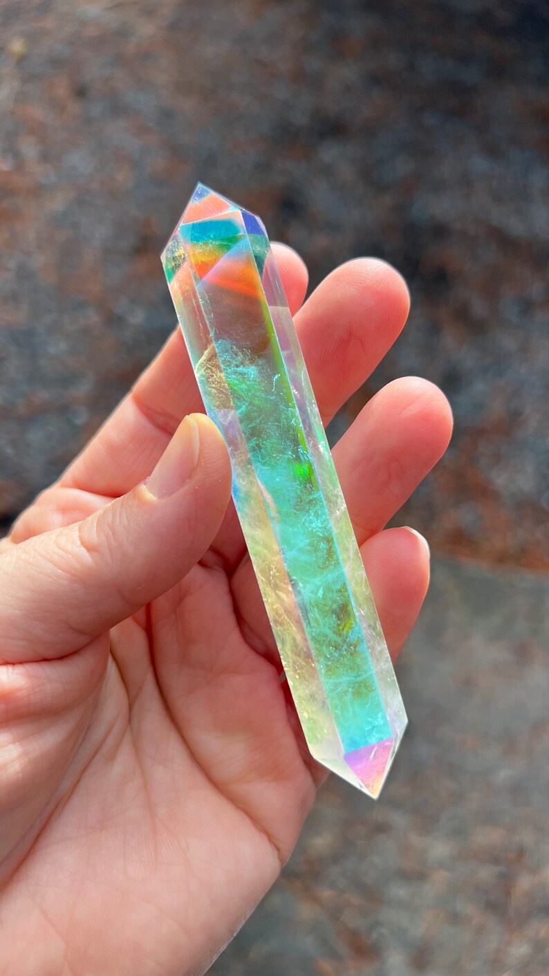 Angel Aura Quartz DT Wand