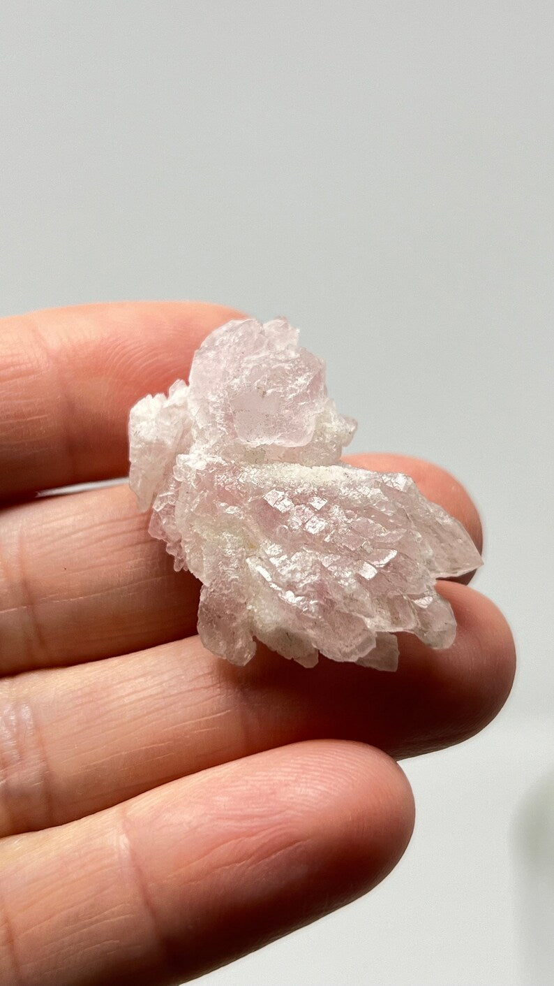 Crystalized Rose Quartz, 10g Brazil