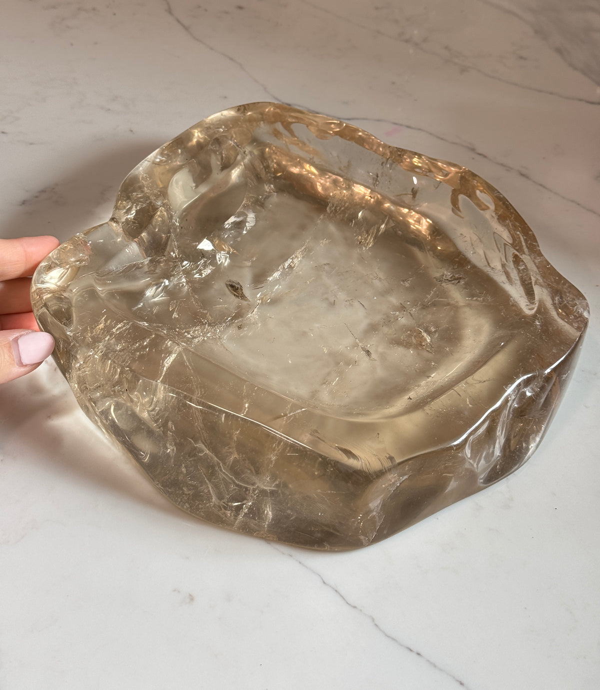 Rare Vintage Citrine Decorator Crystal