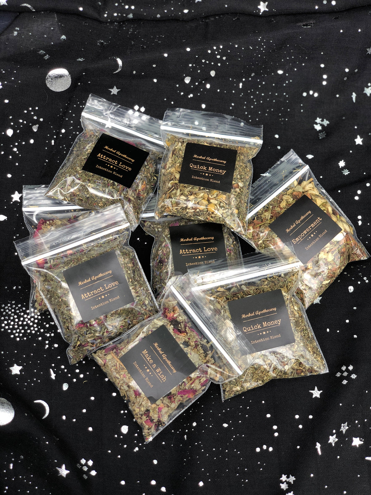 Herbal Sachets for Ritual & Intention | Manifestation Spiritual Apothecary