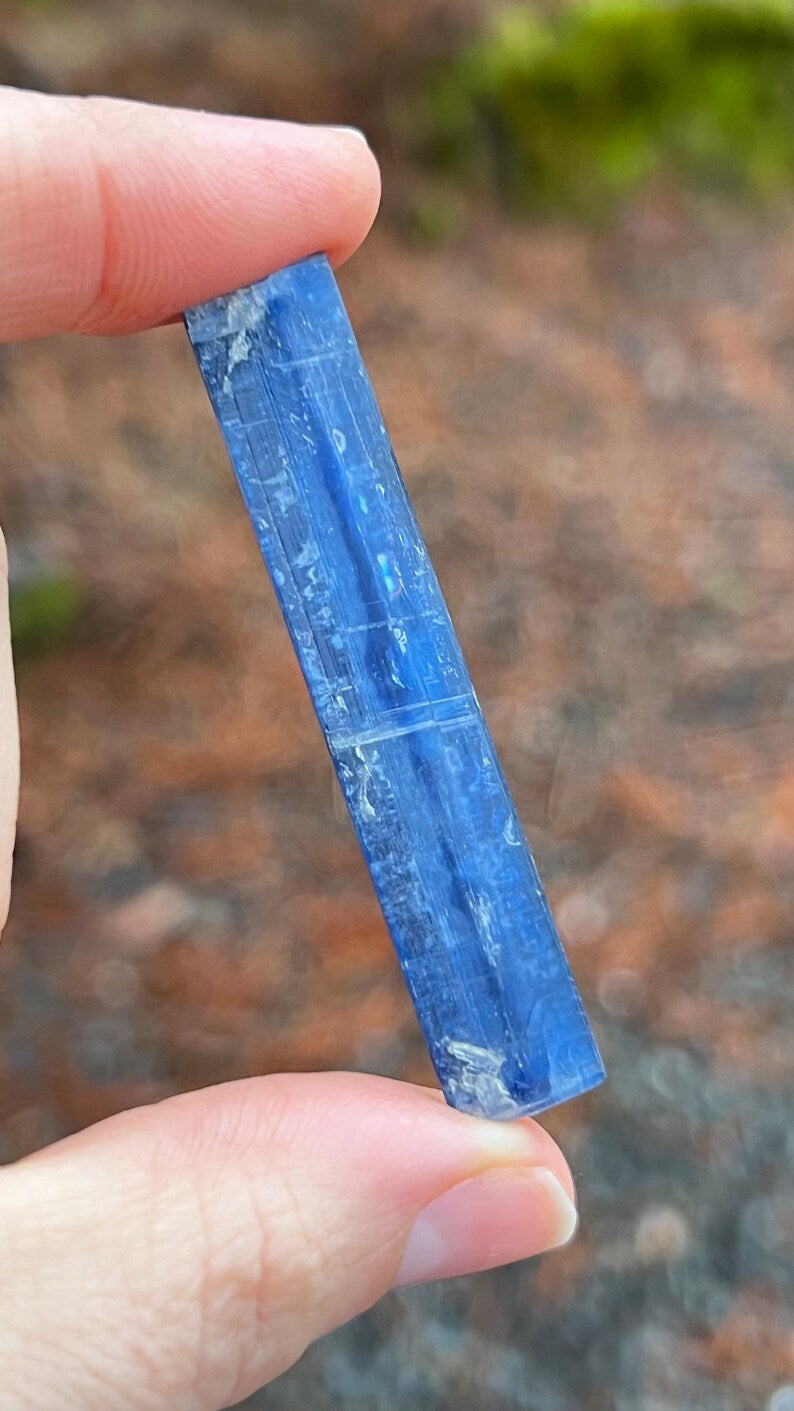 Blue Gemmy Kyanite, Natural Blade, Brazil