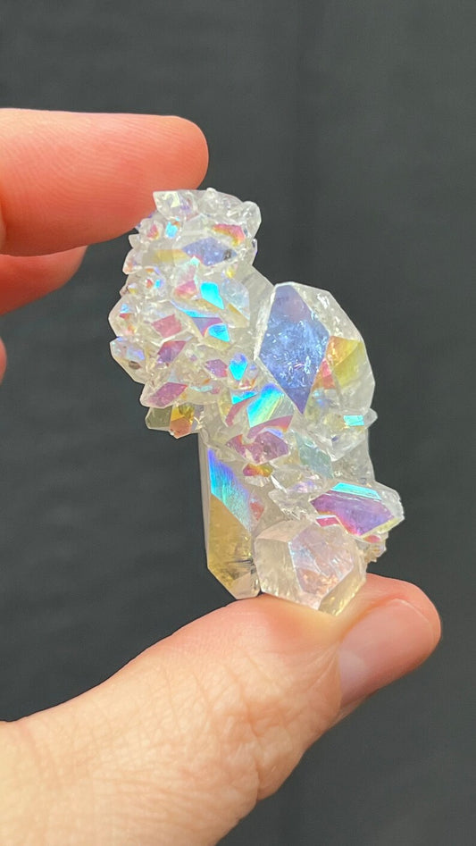 Angel Aura Apophyllite Stalactite Crystal