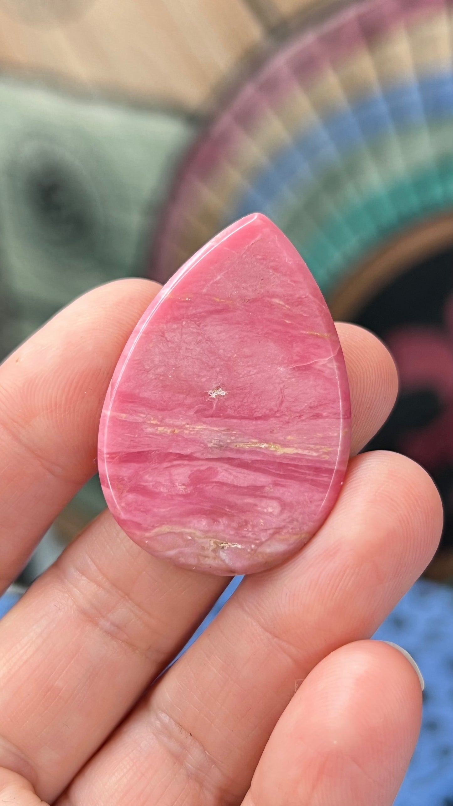 Rhodonite Custom Gem, 8g