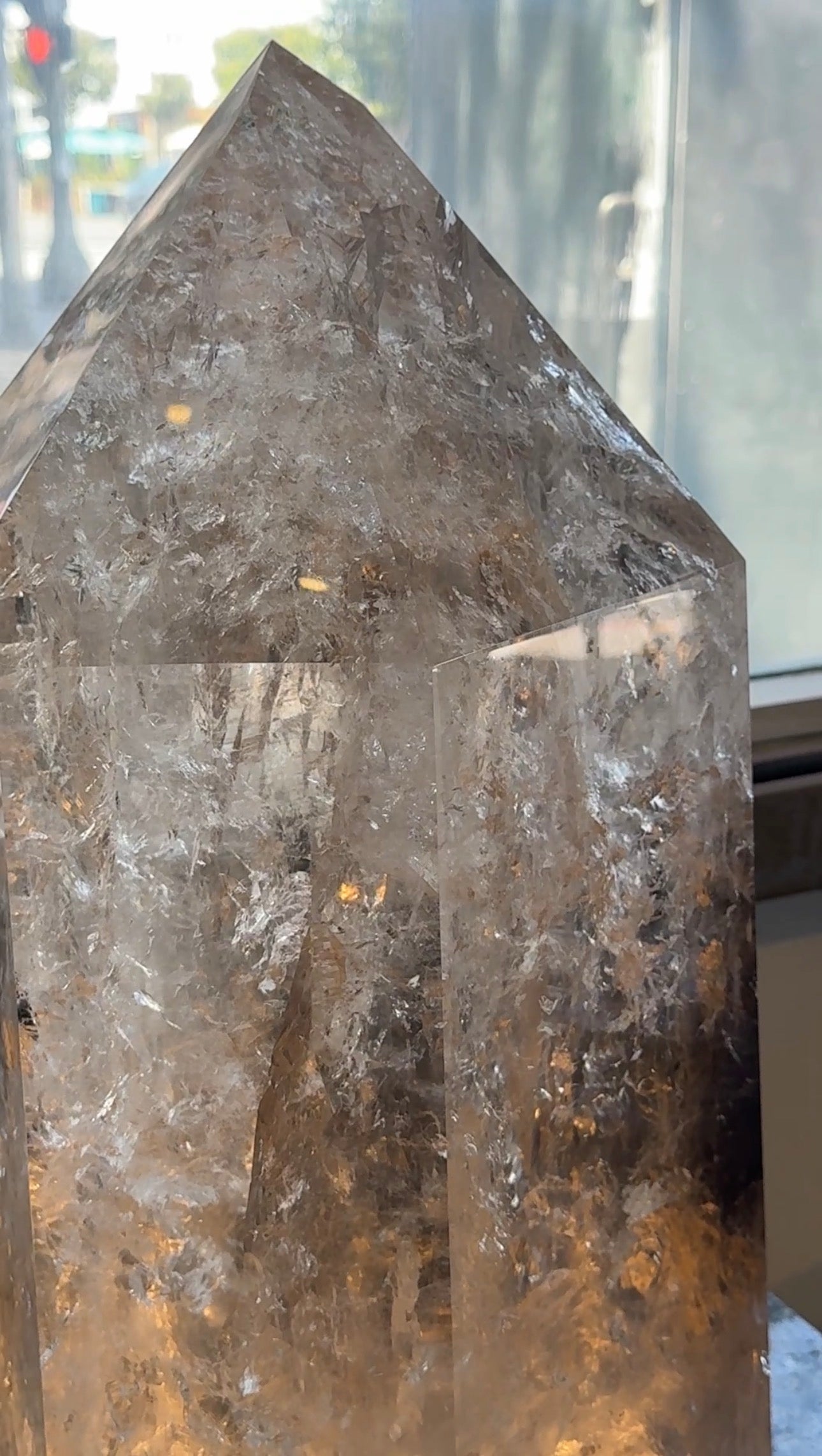 Large Smoky Quartz Home Decor