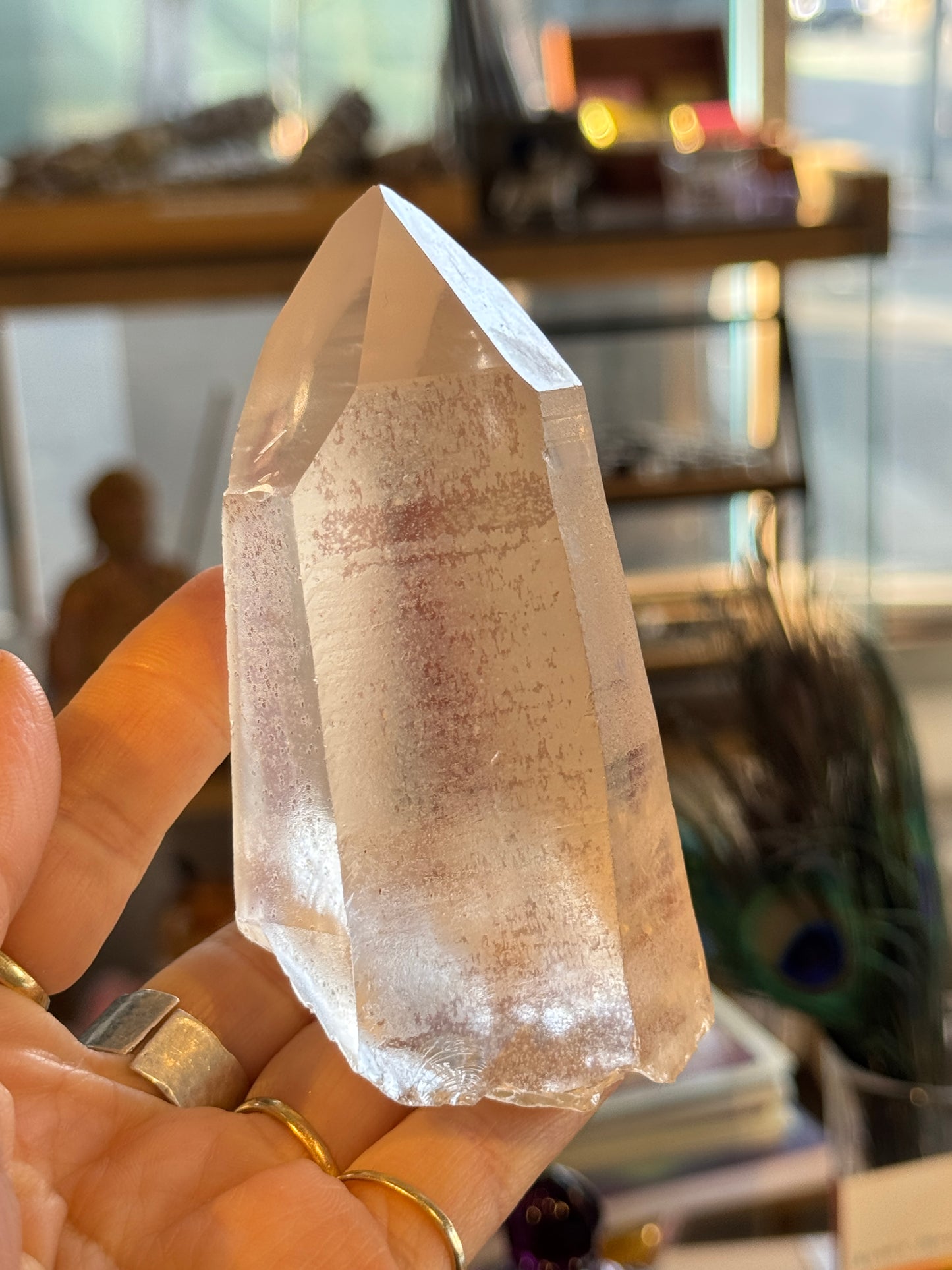 Pink Lemurian 737 Quartz, Brazil