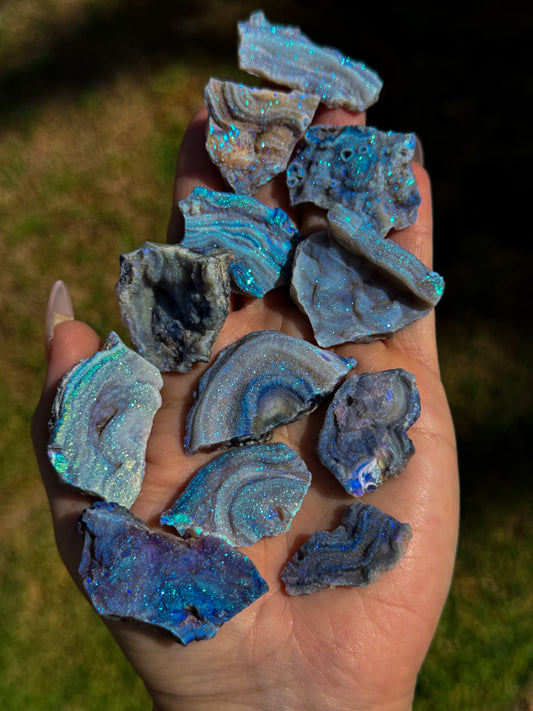 One Angel Aura Chalcedony