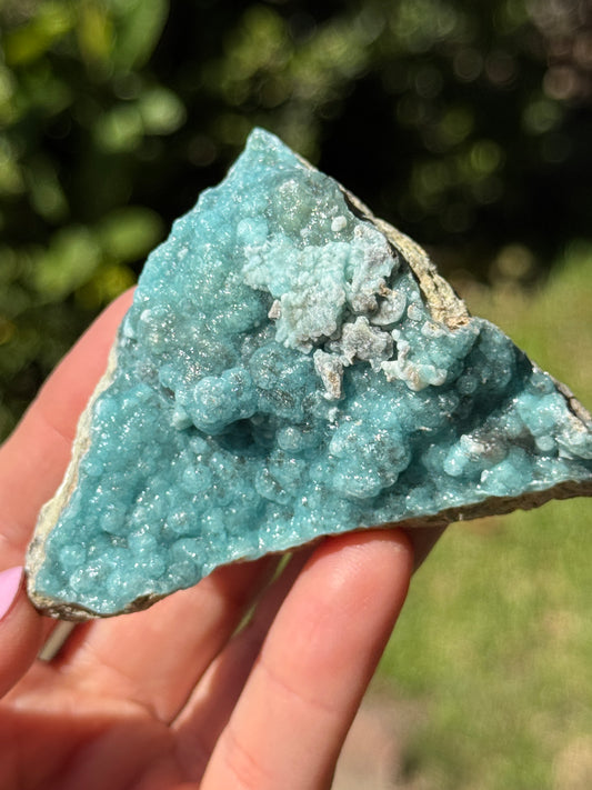 Blue Hemimorphite Mineral Specimen