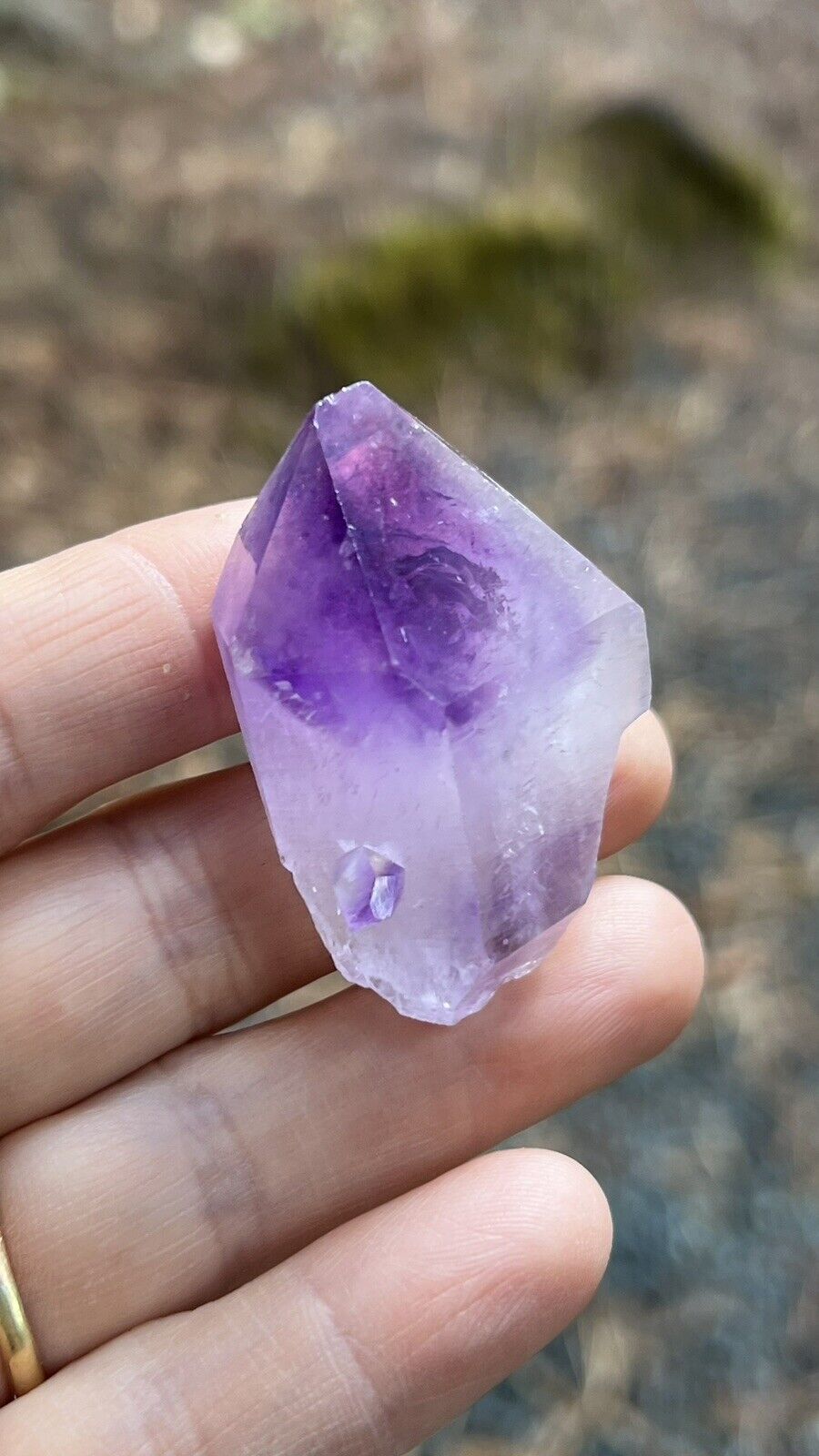 Amethyst Crystal, Double Terminated, Morocco 31g