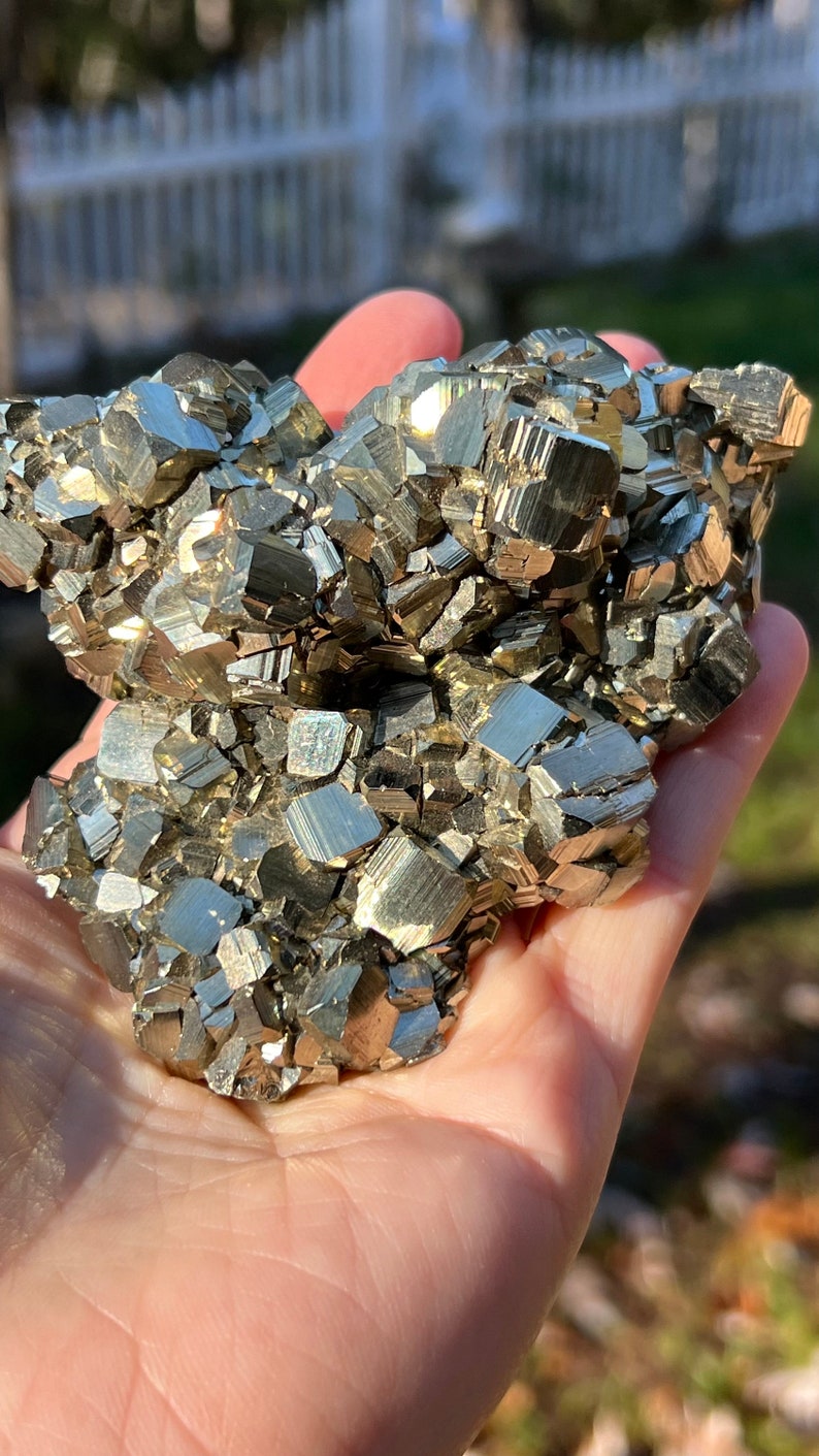 Pyrite Crystal, Huanzala Mine Peru