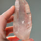 Pink Lemurian Diamond Window Quartz