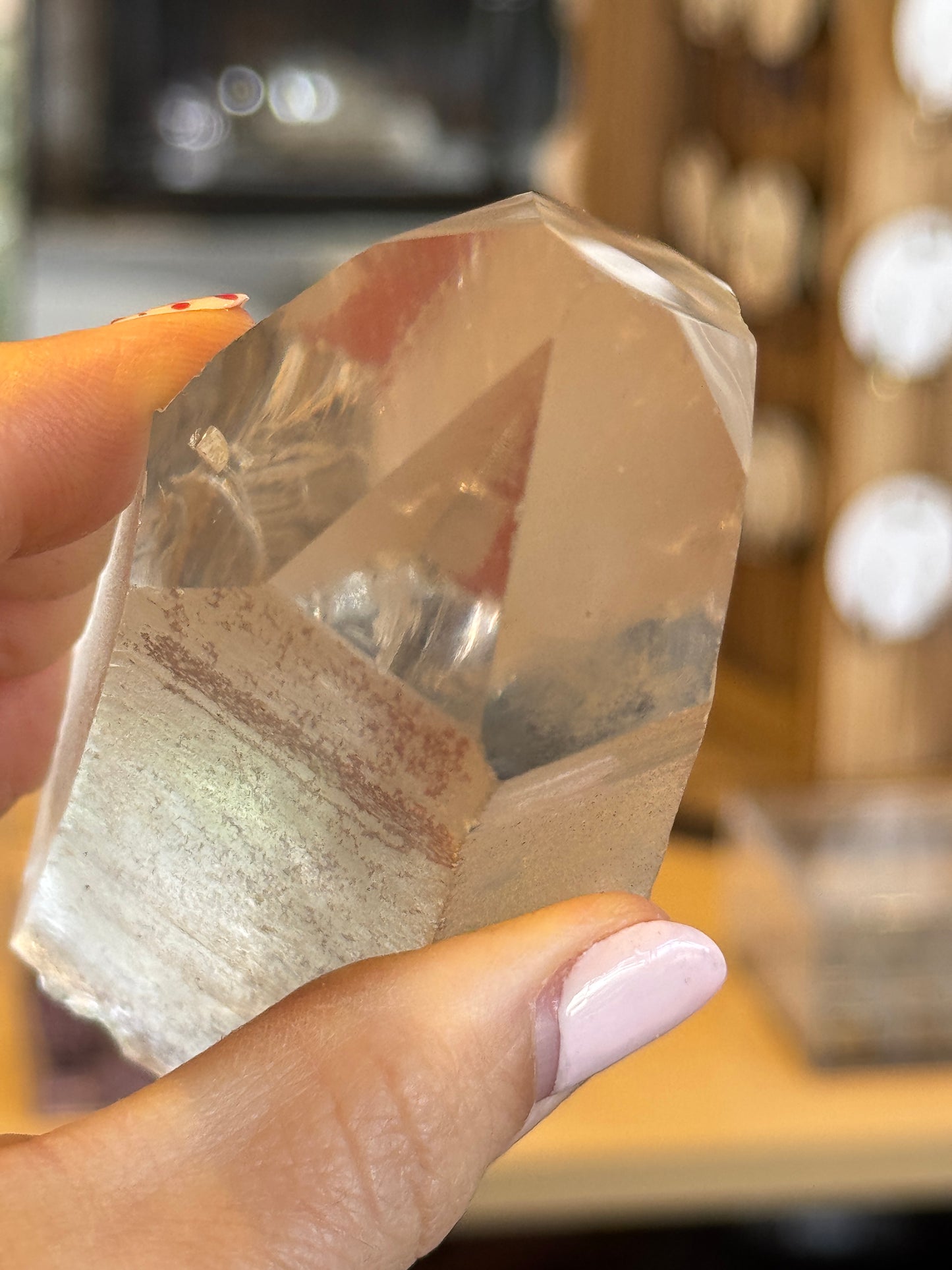 Pink Lemurian 737 Quartz, Brazil