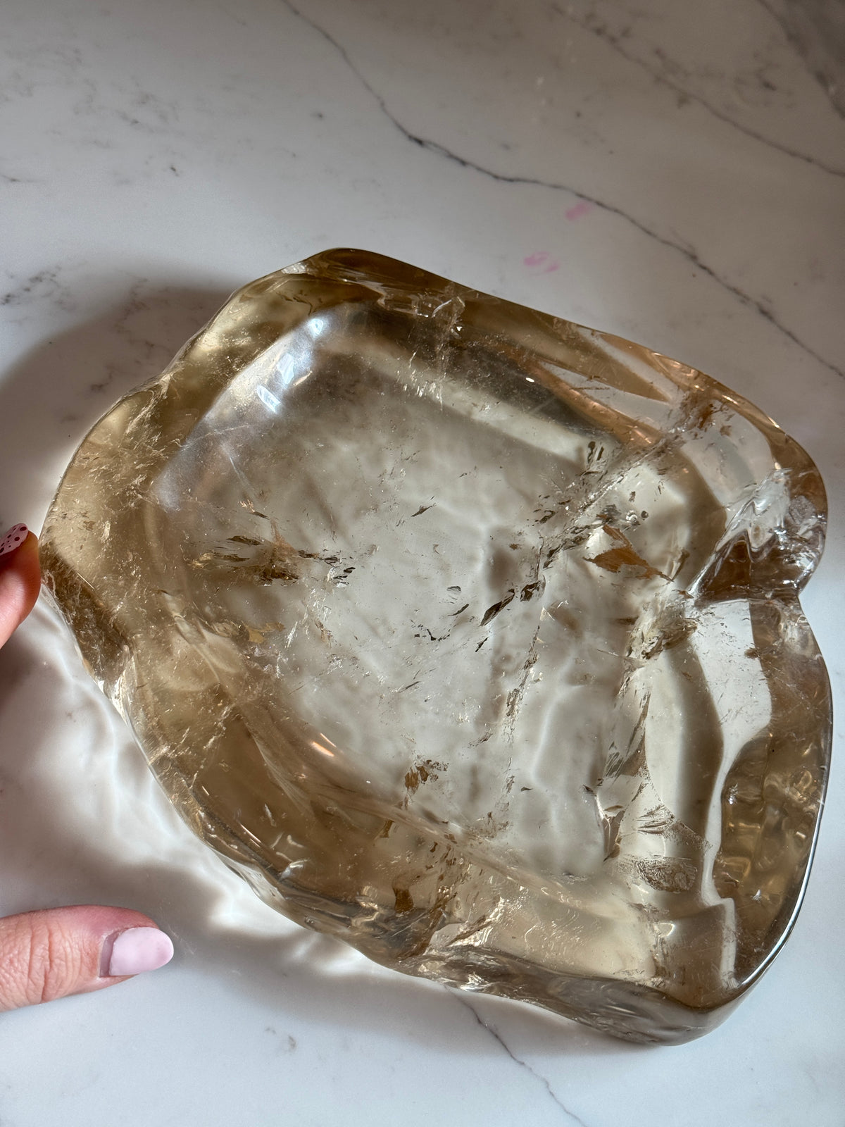 Rare Vintage Citrine Decorator Crystal