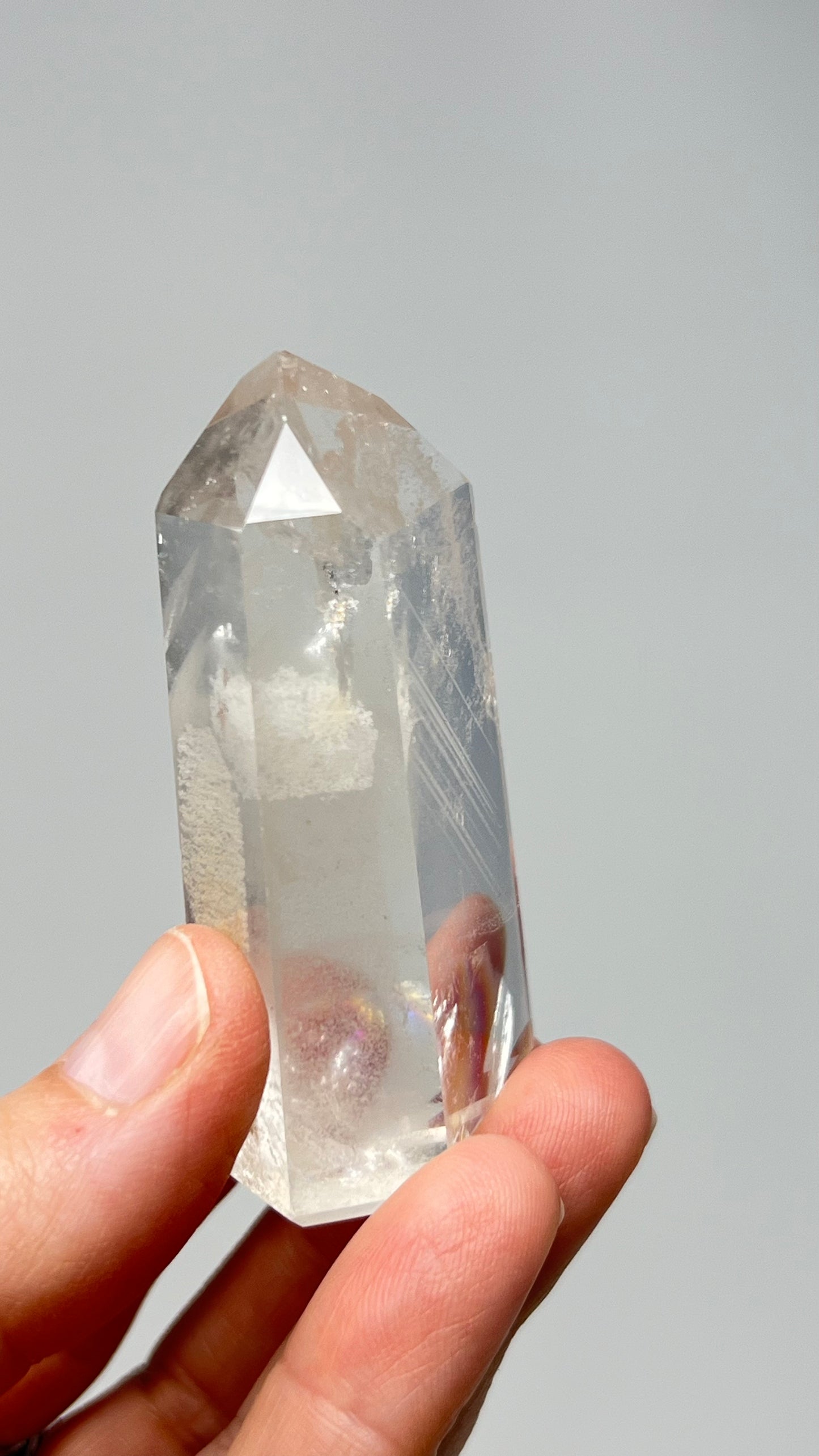 Phantom Quartz Tower with Rainbows