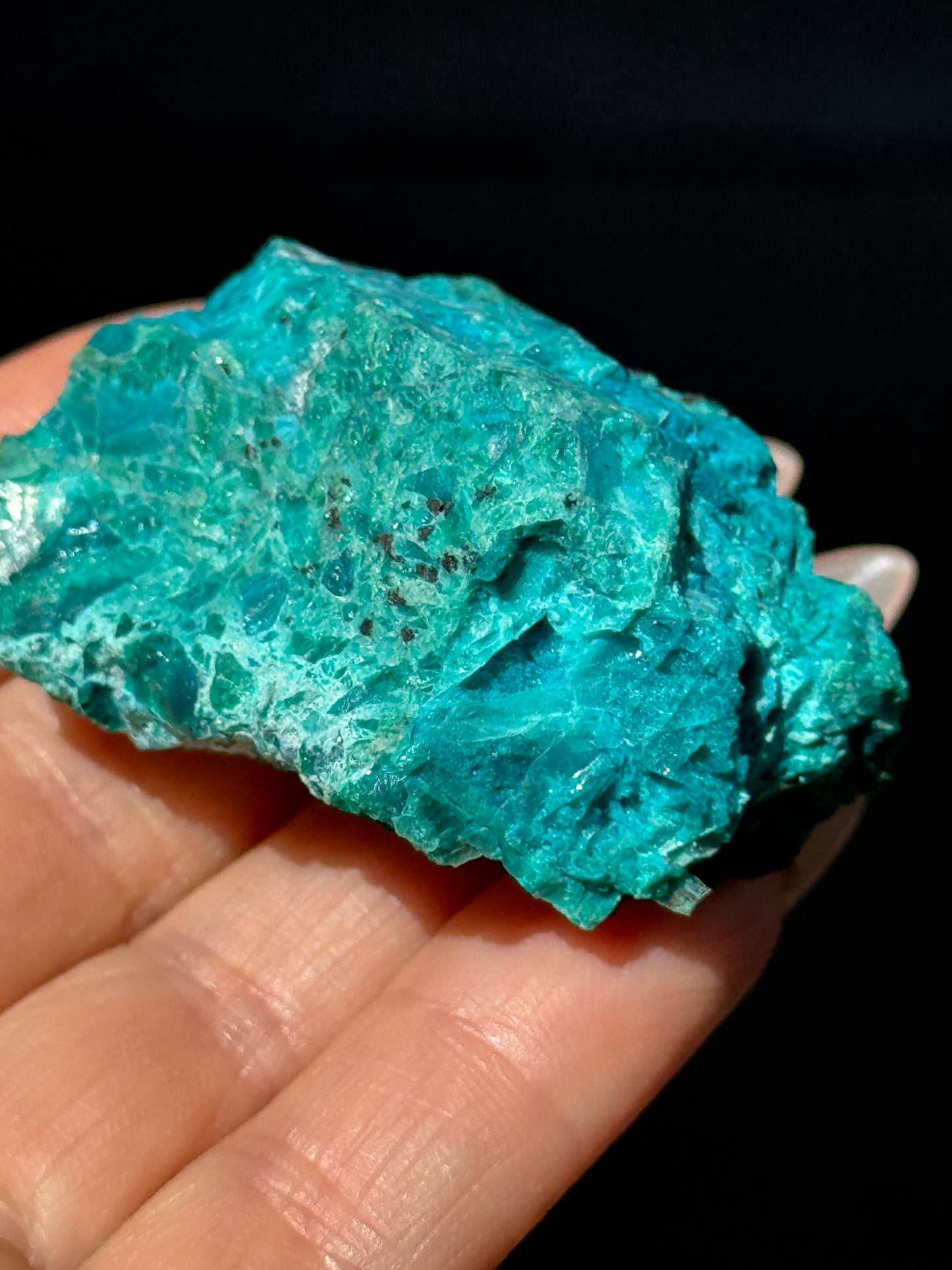 Raw Chrysocolla, Ray Mine, Pinal County, Arizona