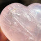 Rose Quartz Crystal Heart