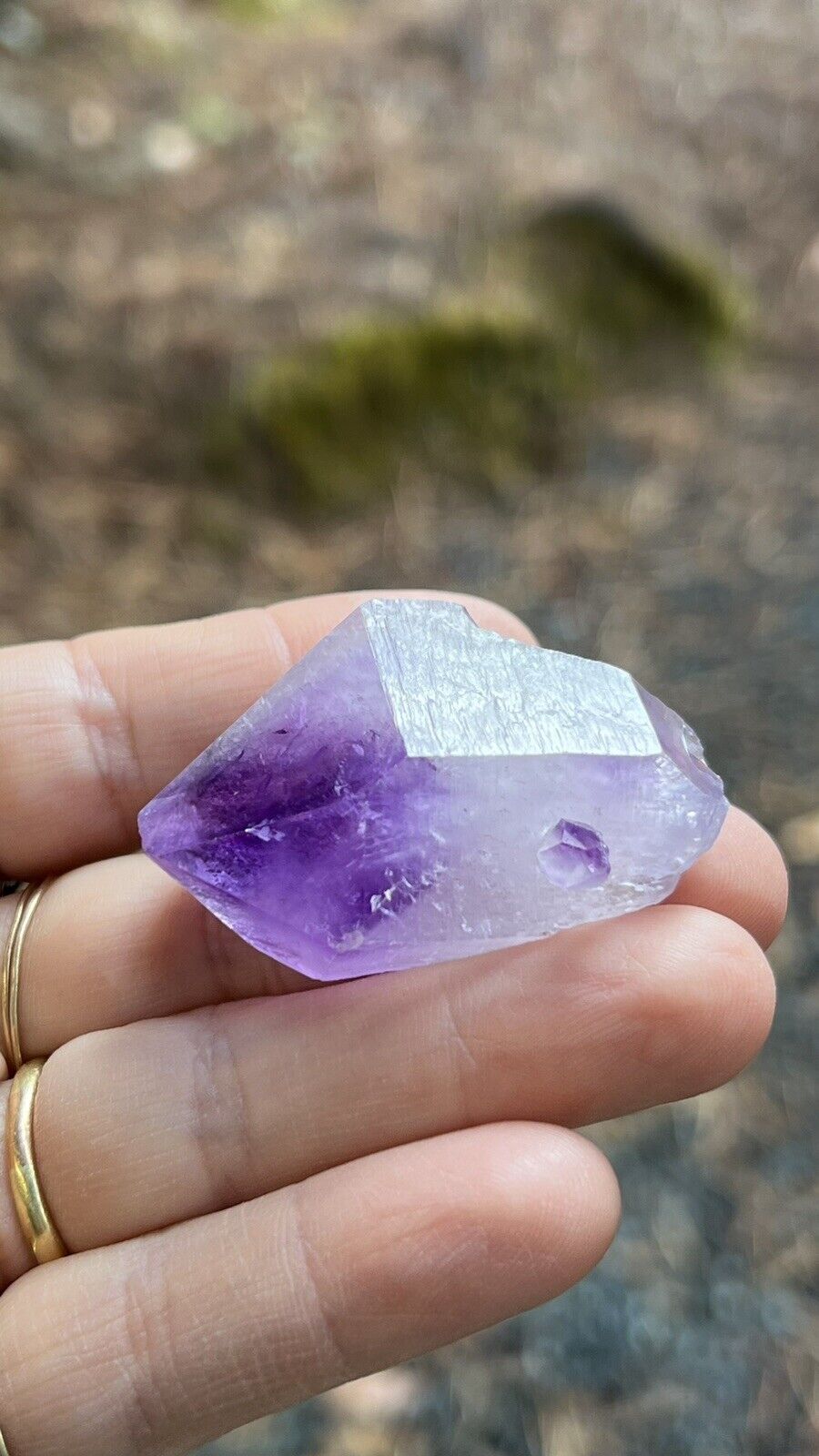 Amethyst Crystal, Double Terminated, Morocco 31g