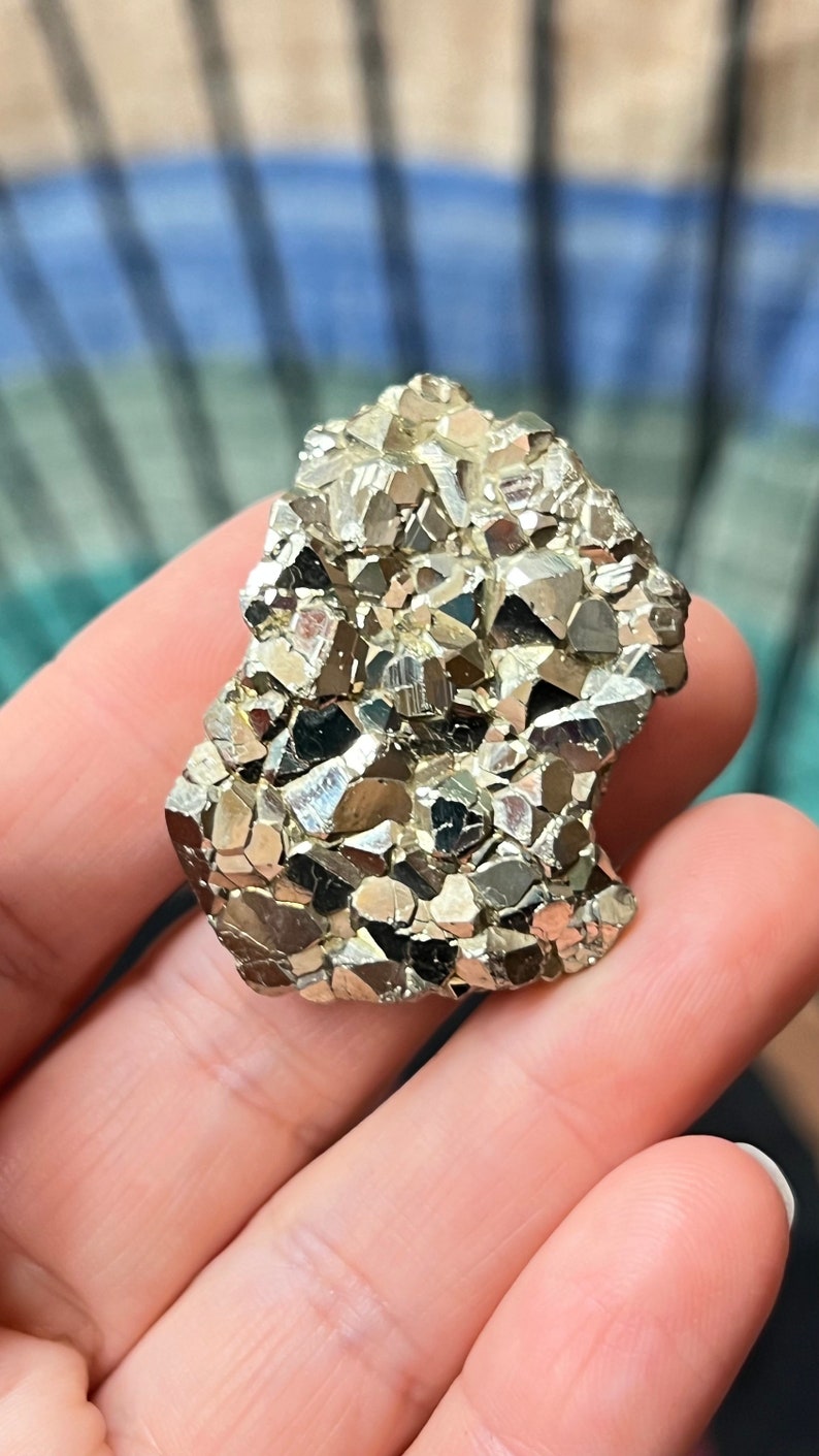 Brilliant Pyrite Crystal, Huanzala Mine Peru