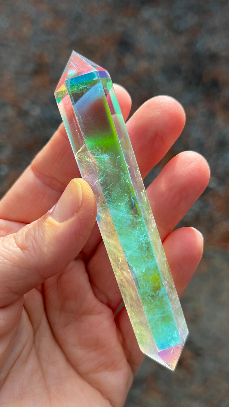 Angel Aura Quartz DT Wand