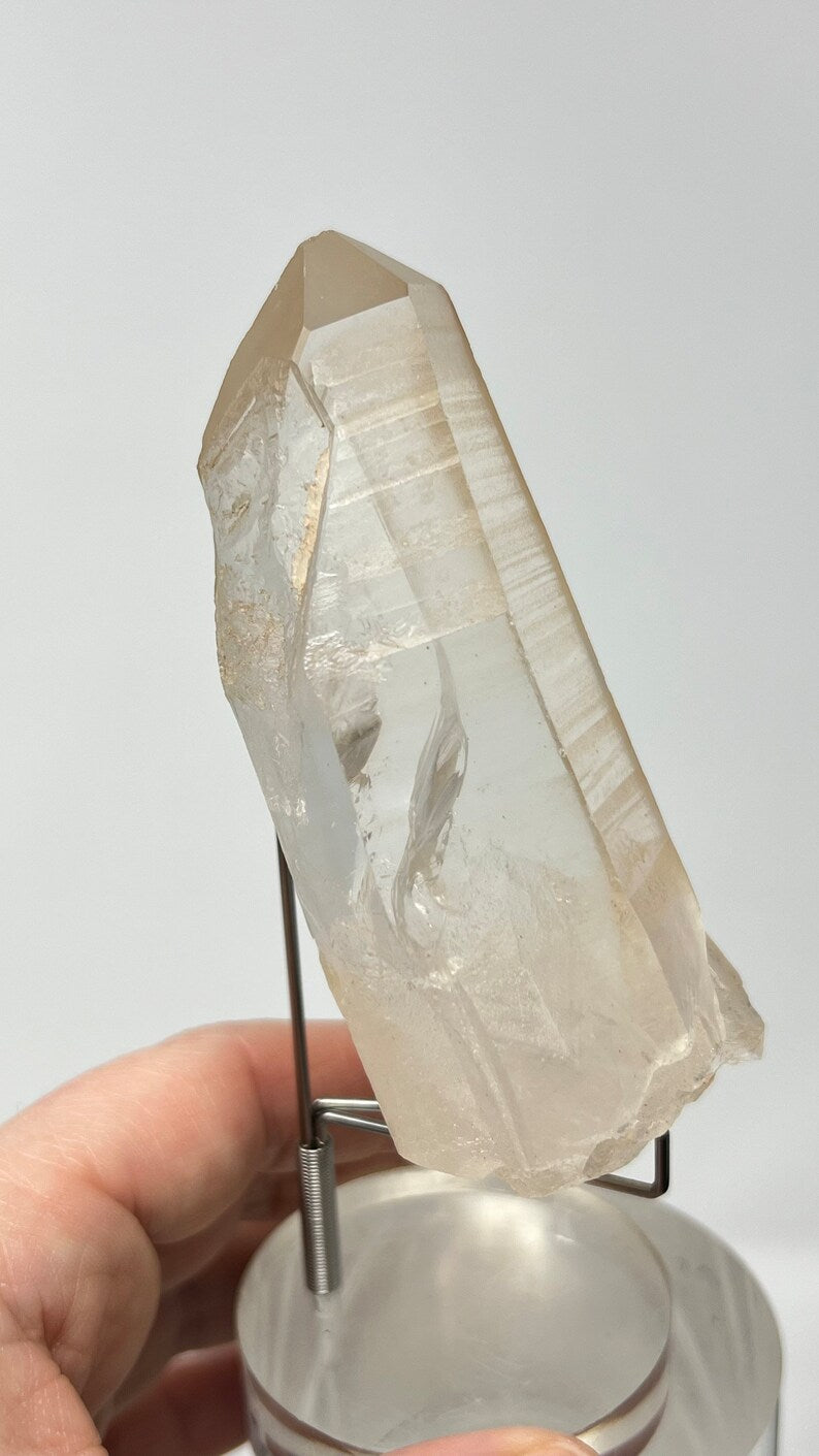 Golden Healer Lemurian Recordkeeper Quartz 154g, Brazil