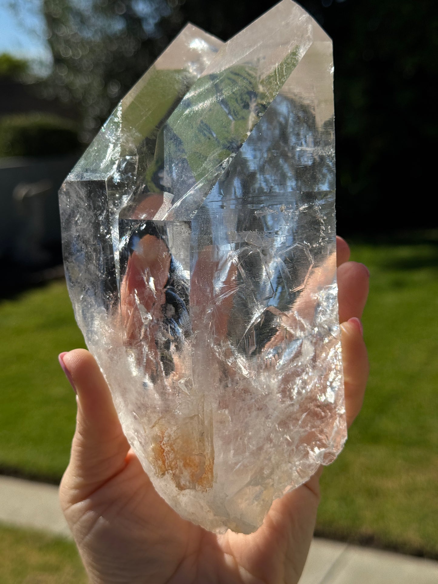 Large Tantric Twin Lemurian Quartz