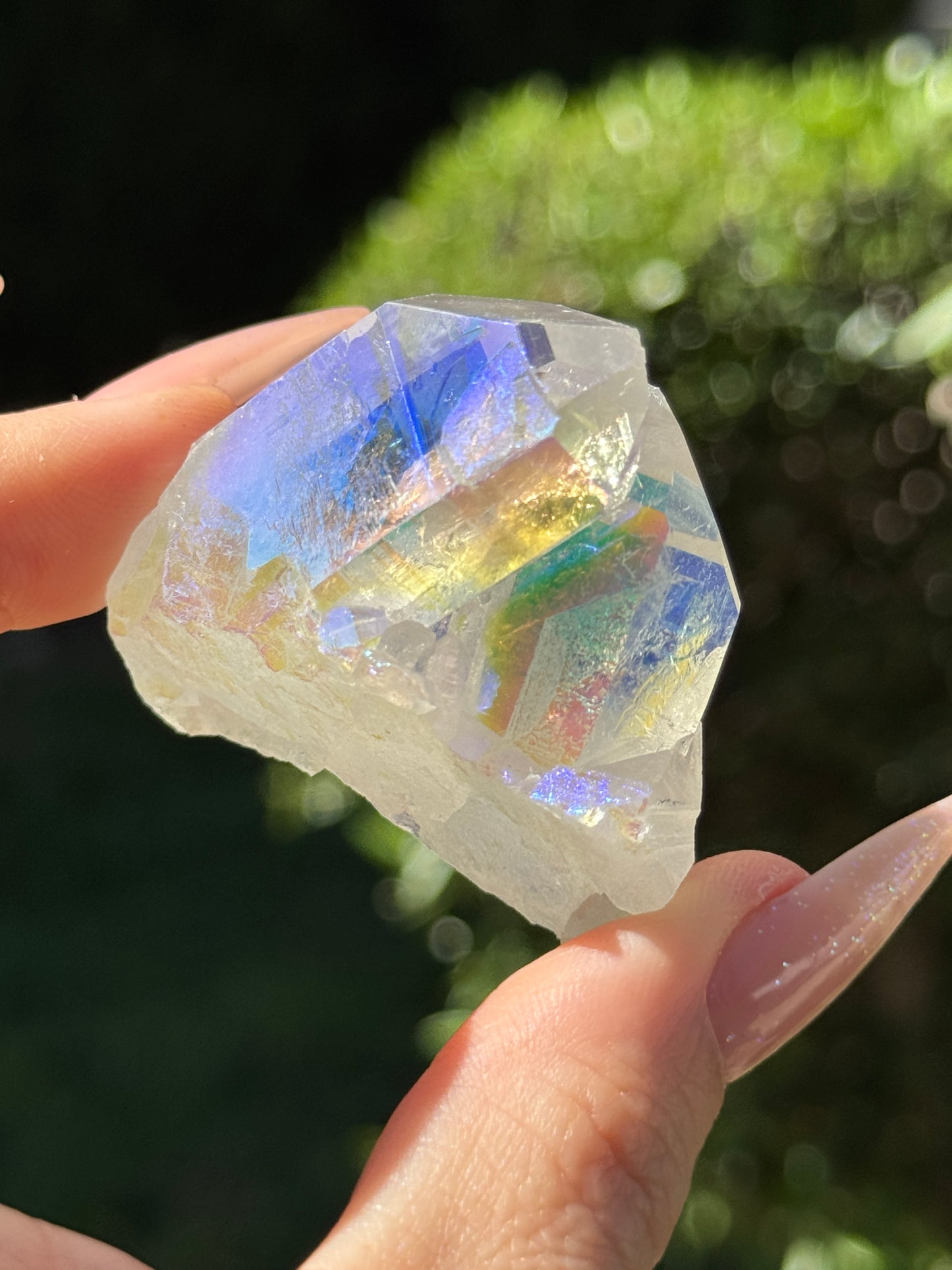 Angel Aura Quartz Cluster