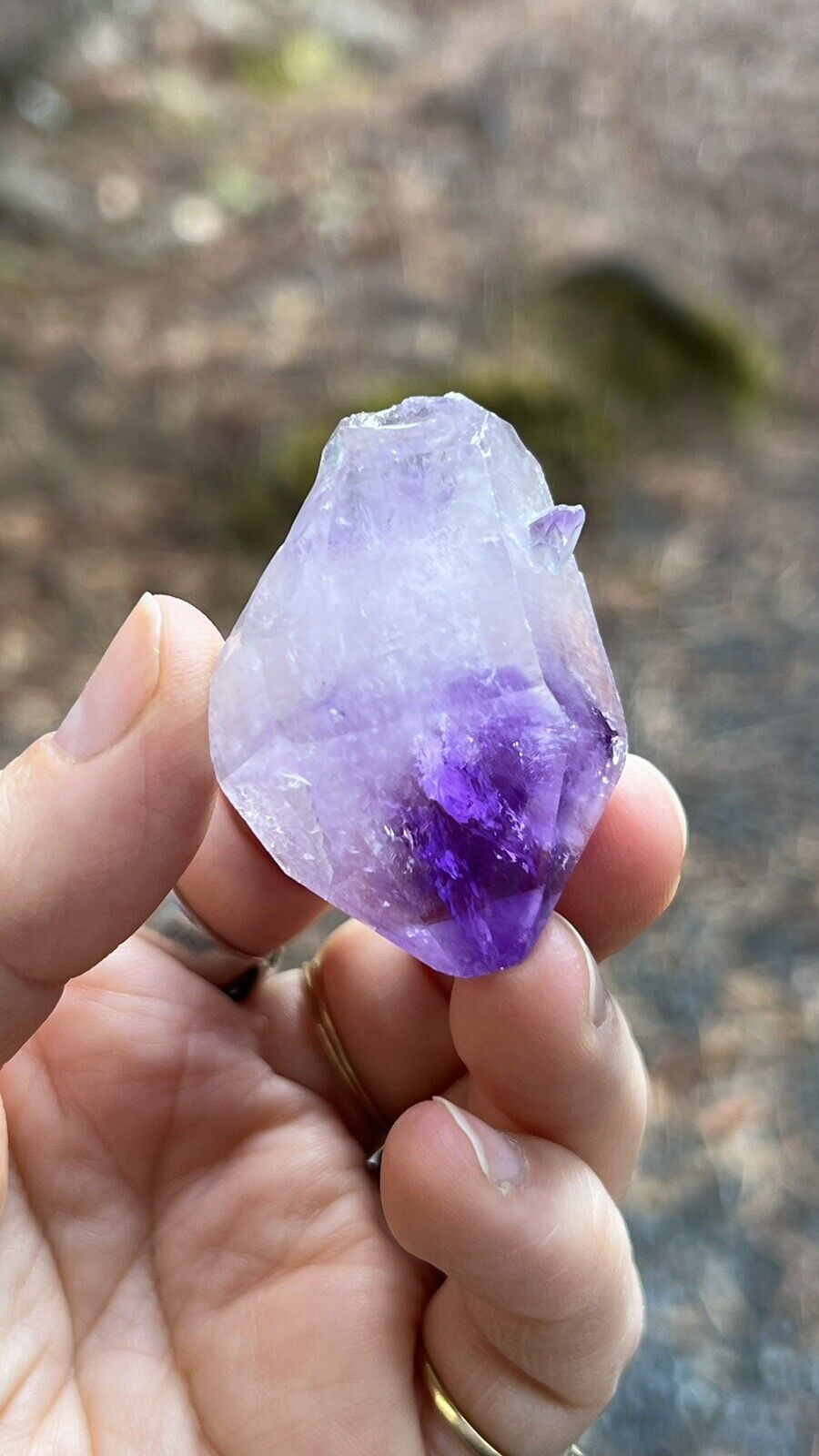 Amethyst Crystal, Double Terminated, Morocco 31g