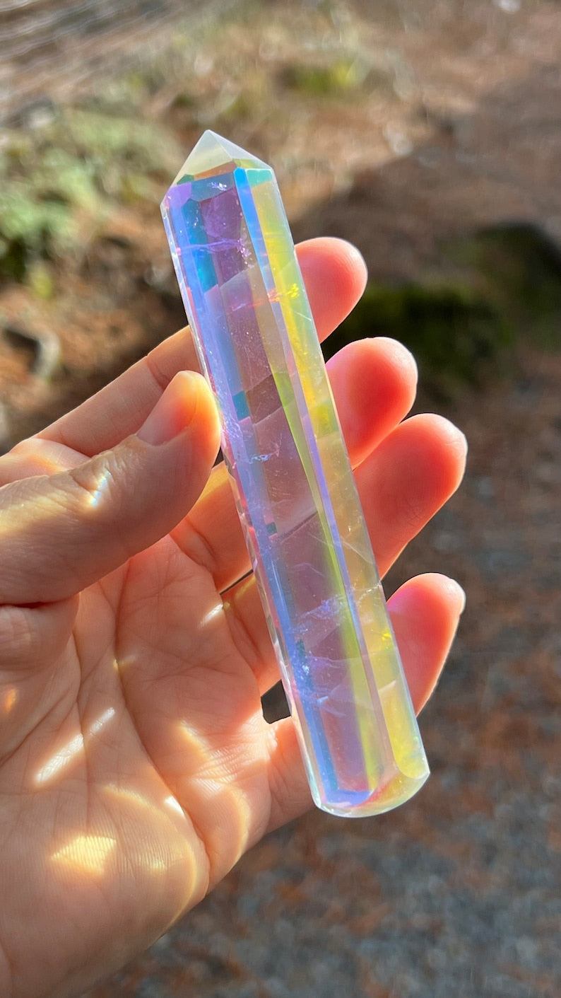 Angel Aura Quartz Wand